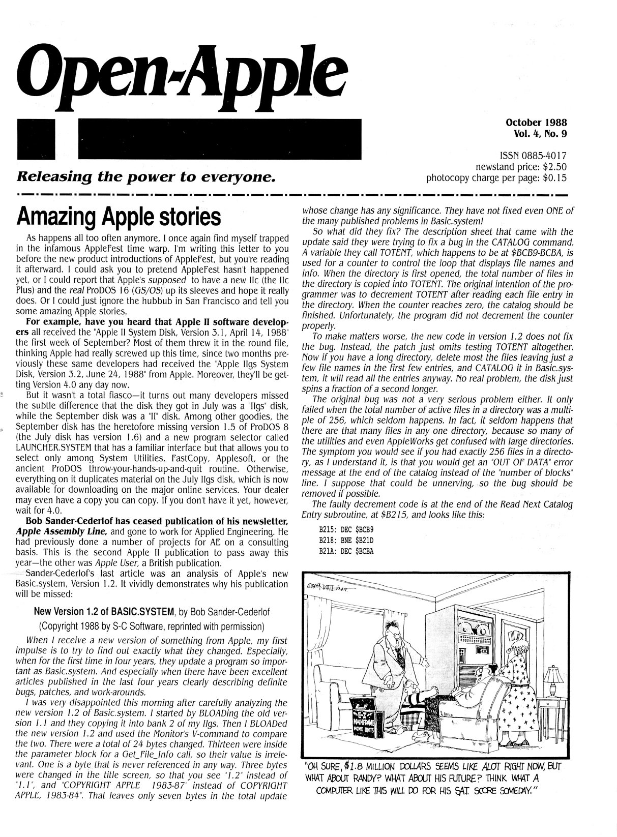Open Apple 1988 10 October 1988 Vol 4 No 9