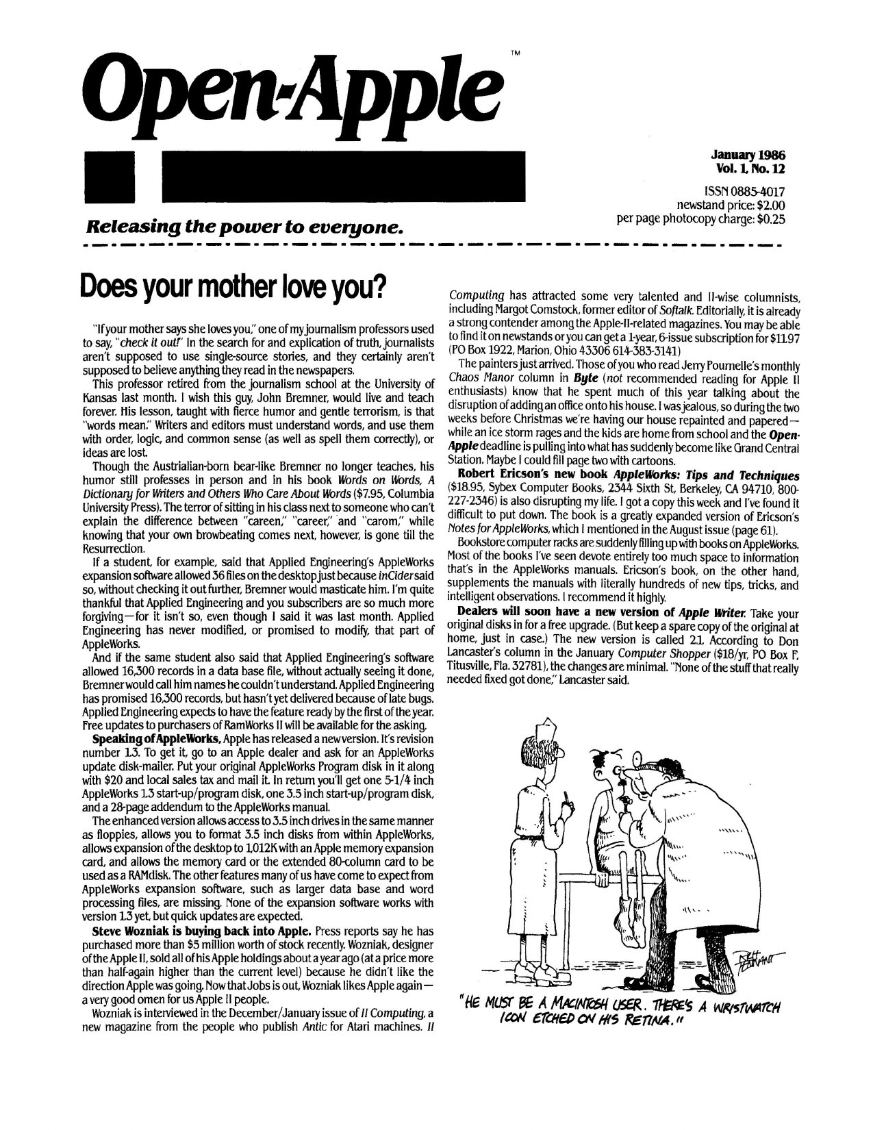 Open Apple Vol 1 No 12 JAN 1986