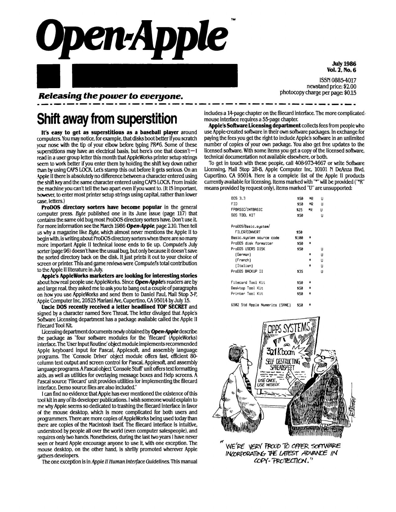 Open Apple Vol 2 No 06 JUL 1986