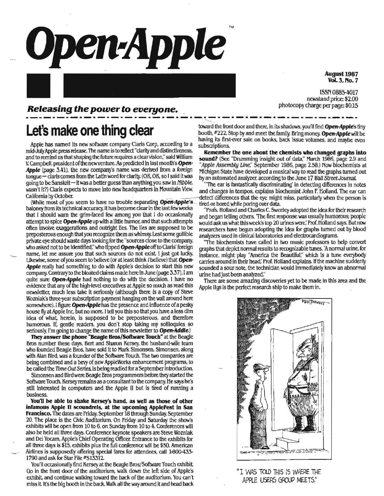 Open Apple Vol 3 No 07 AUG 1987