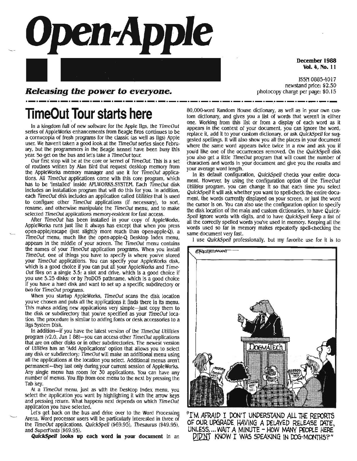 Open Apple Vol 4 No 11 DEC 1988