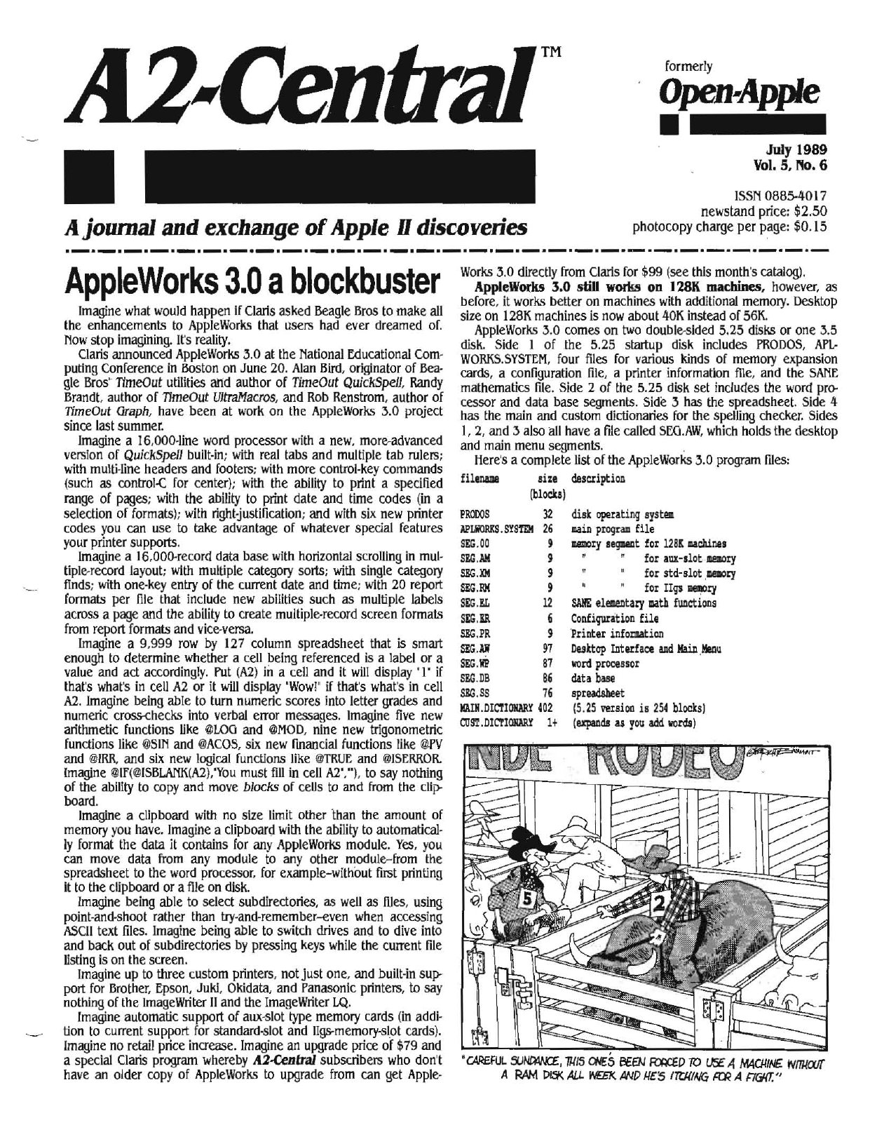 Open Apple Vol 5 No 06 JUL 1989