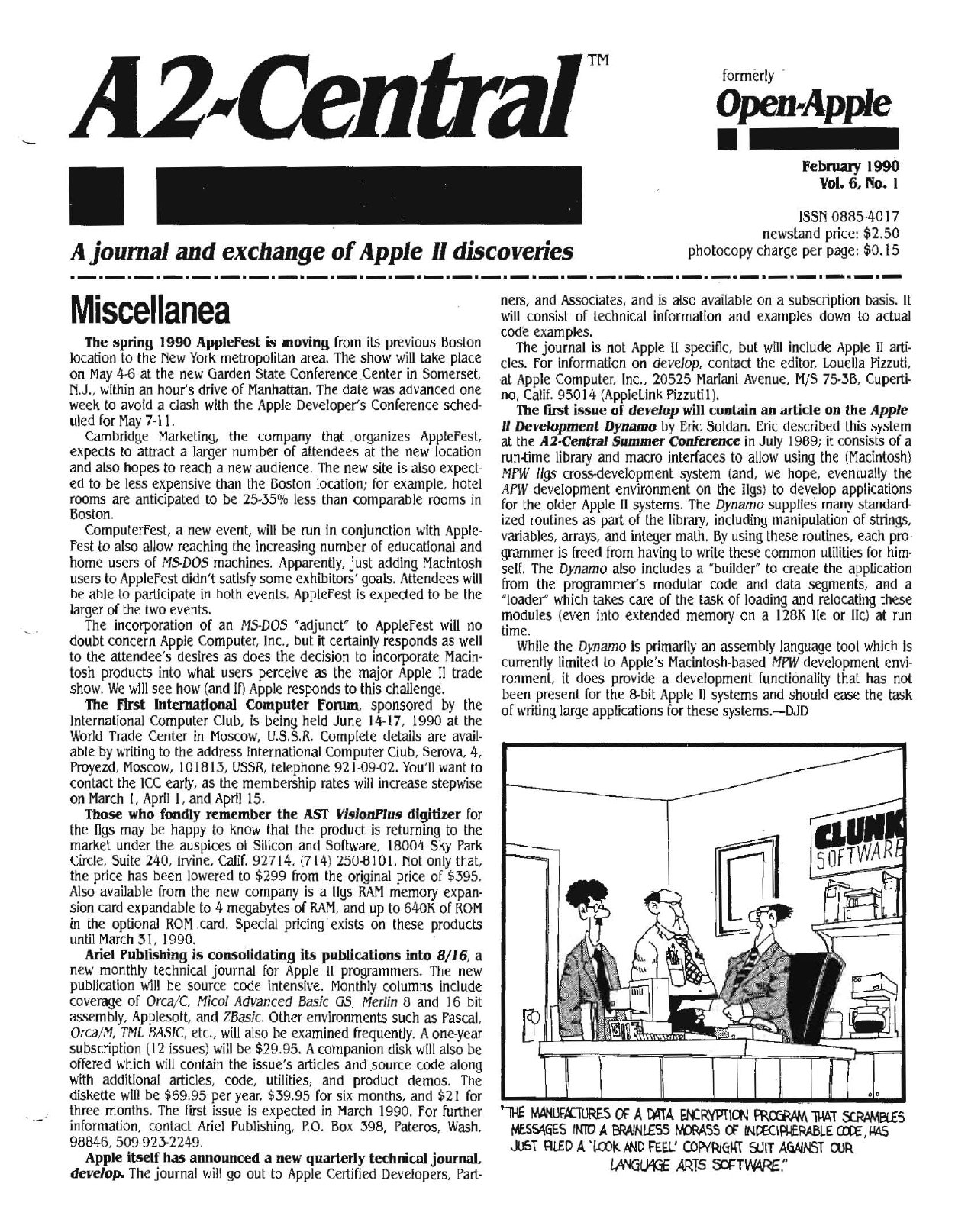 Open Apple Vol 6 No 01 FEB 1990