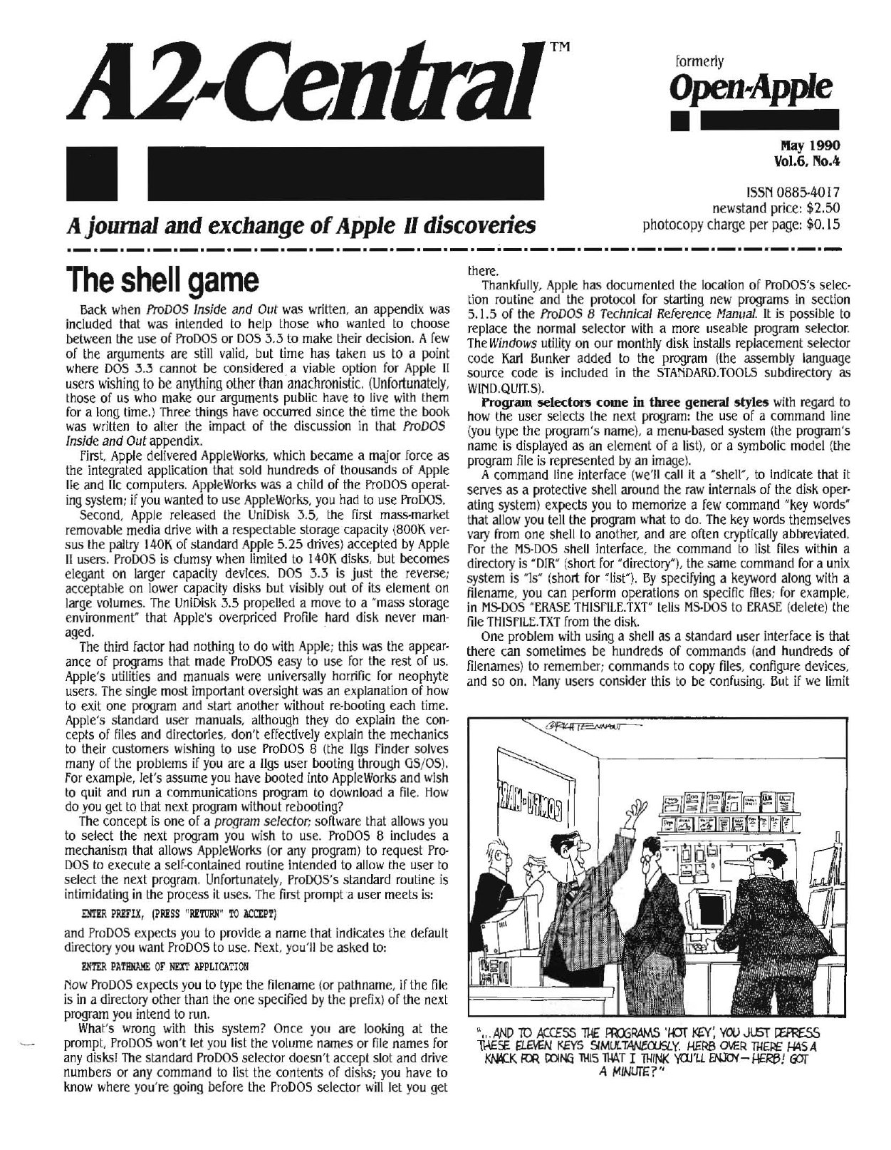 Open Apple Vol 6 No 04 MAY 1990