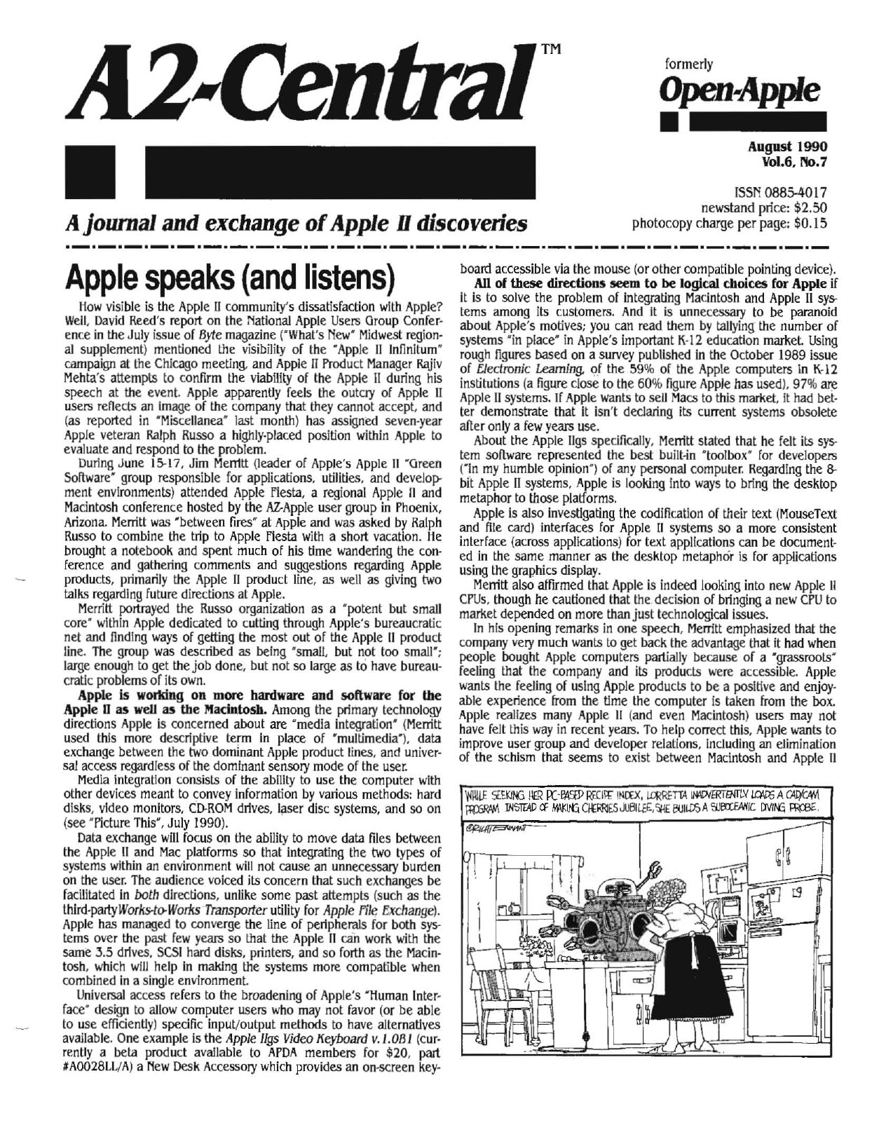 Open Apple Vol 6 No 07 AUG 1990