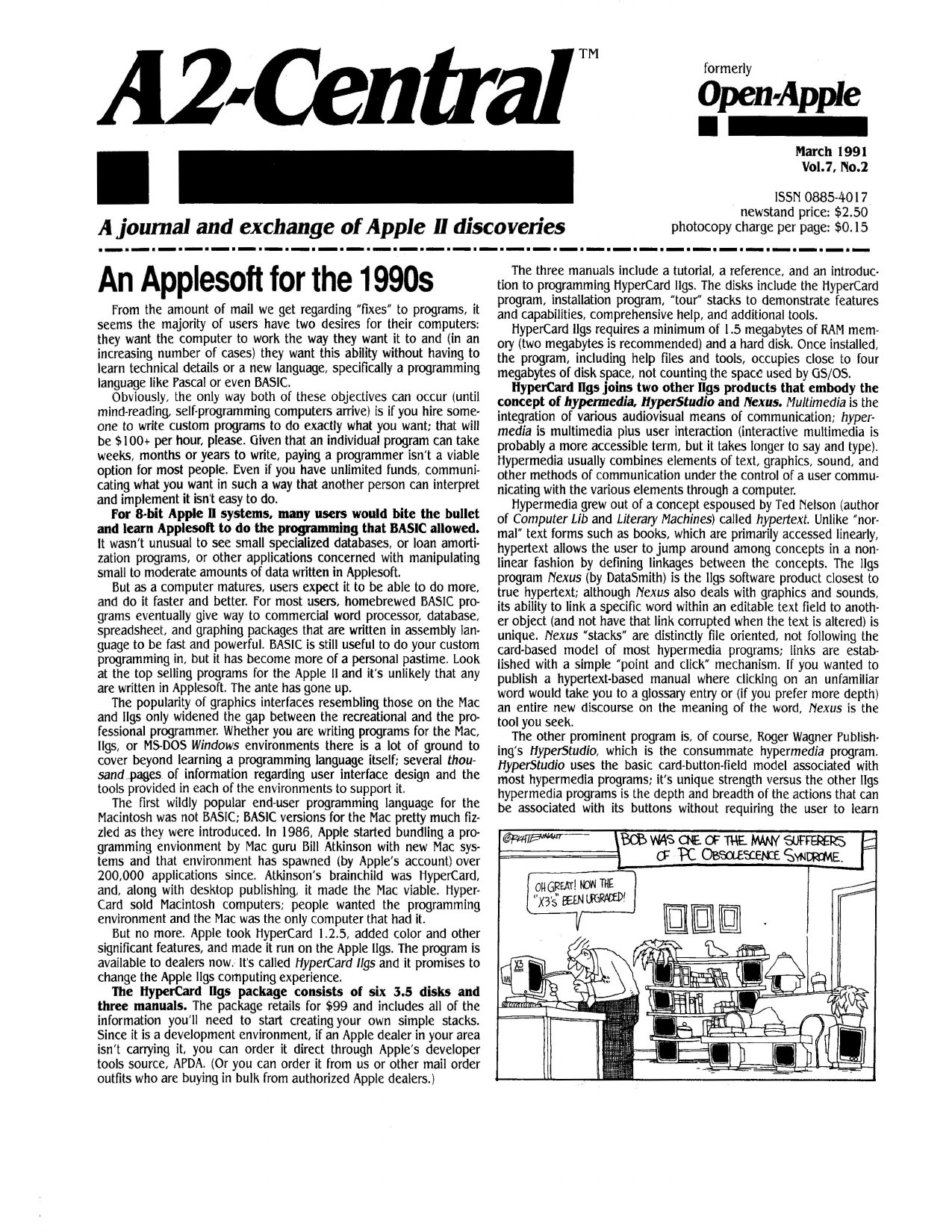 Open Apple Vol 7 No 02 MAR 1991