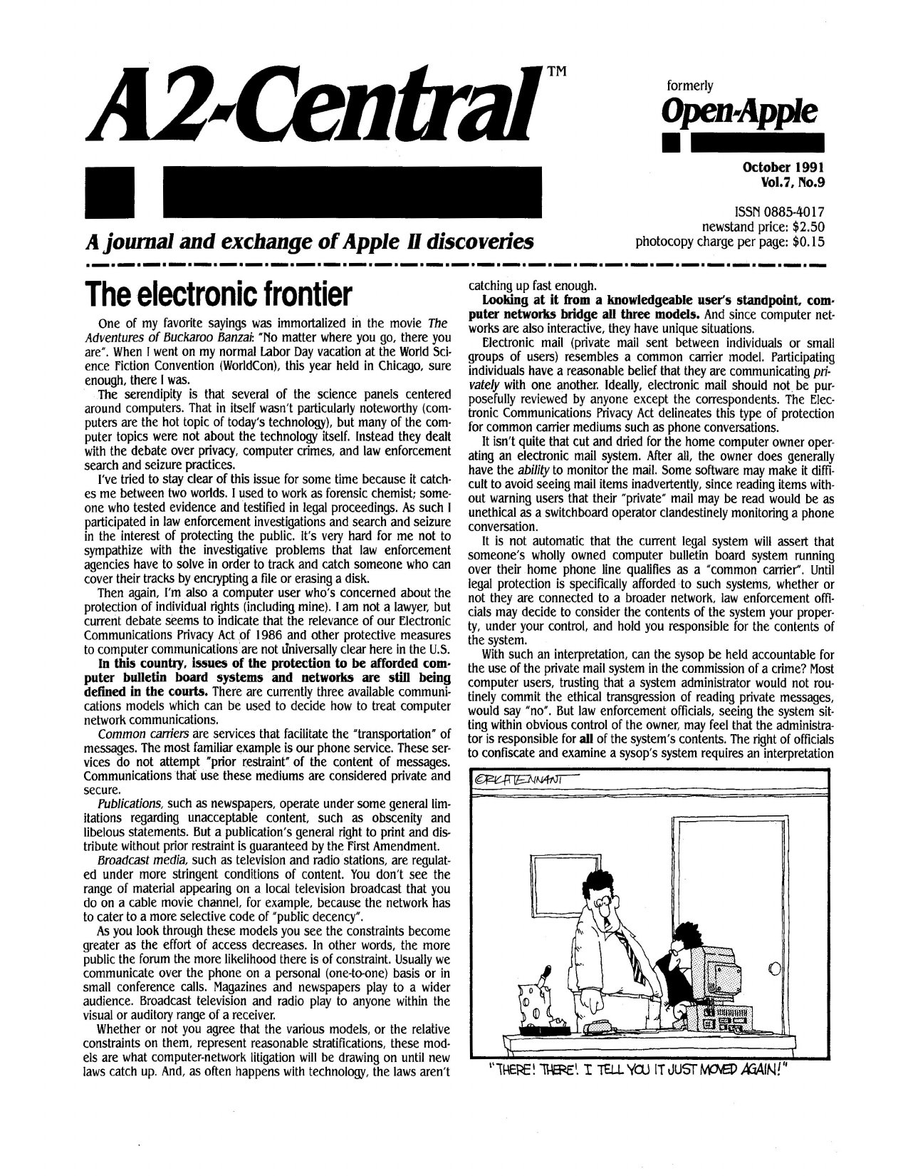 Open Apple Vol 7 No 09 OCT 1991