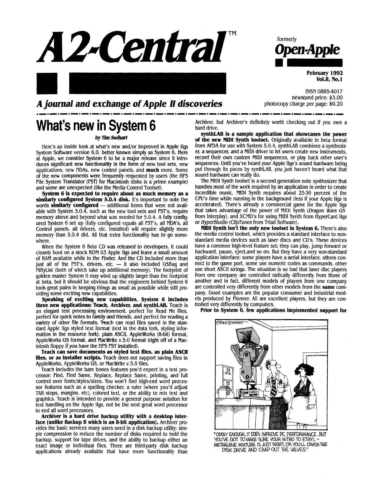 Open Apple Vol 8 No 01 FEB 1992