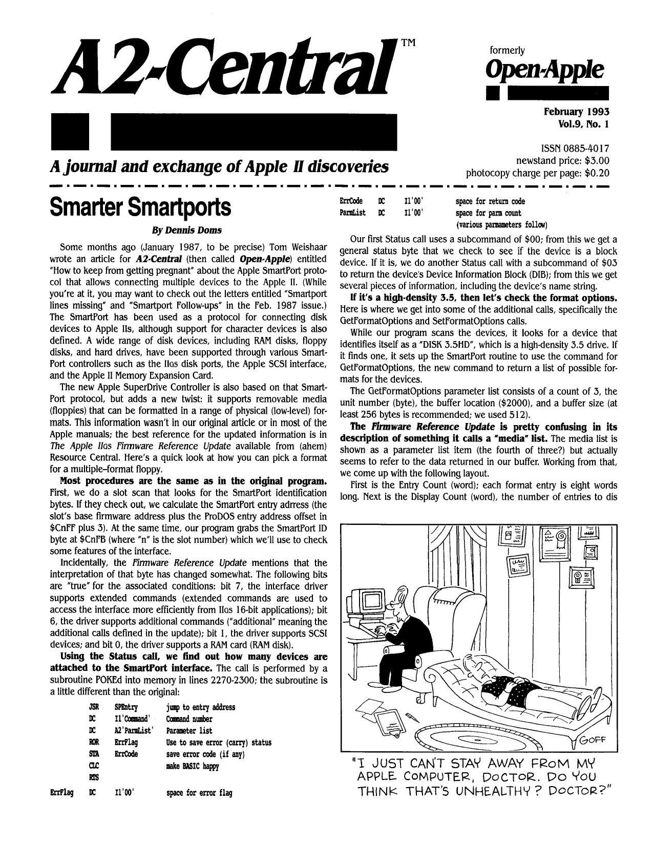 Open Apple Vol 9 No 01 FEB 1993