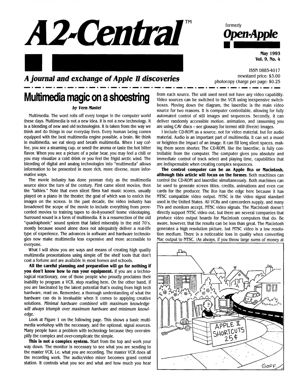 Open Apple Vol 9 No 04 MAY 1993