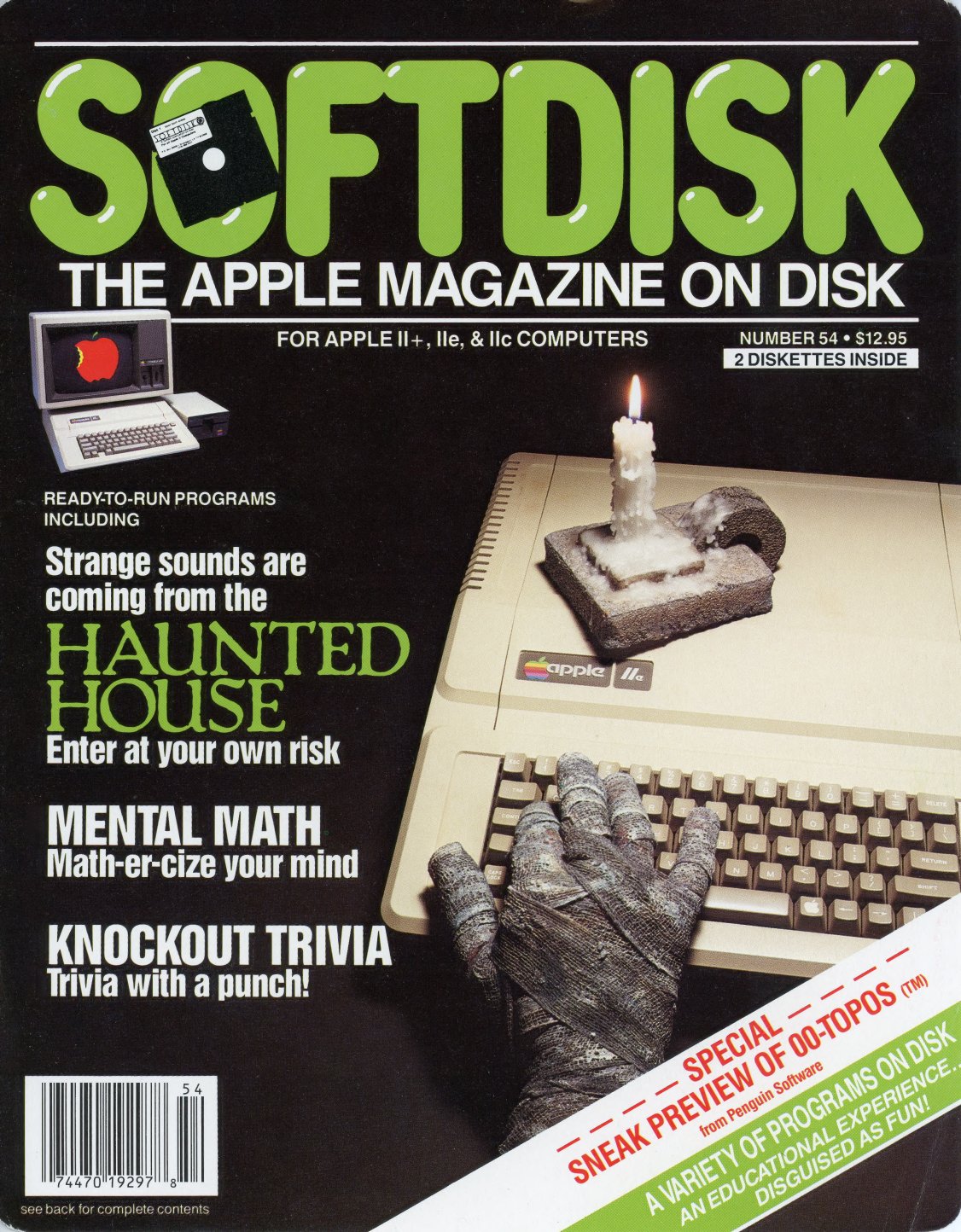 softdisk the apple magazine on disk issue 54 1986