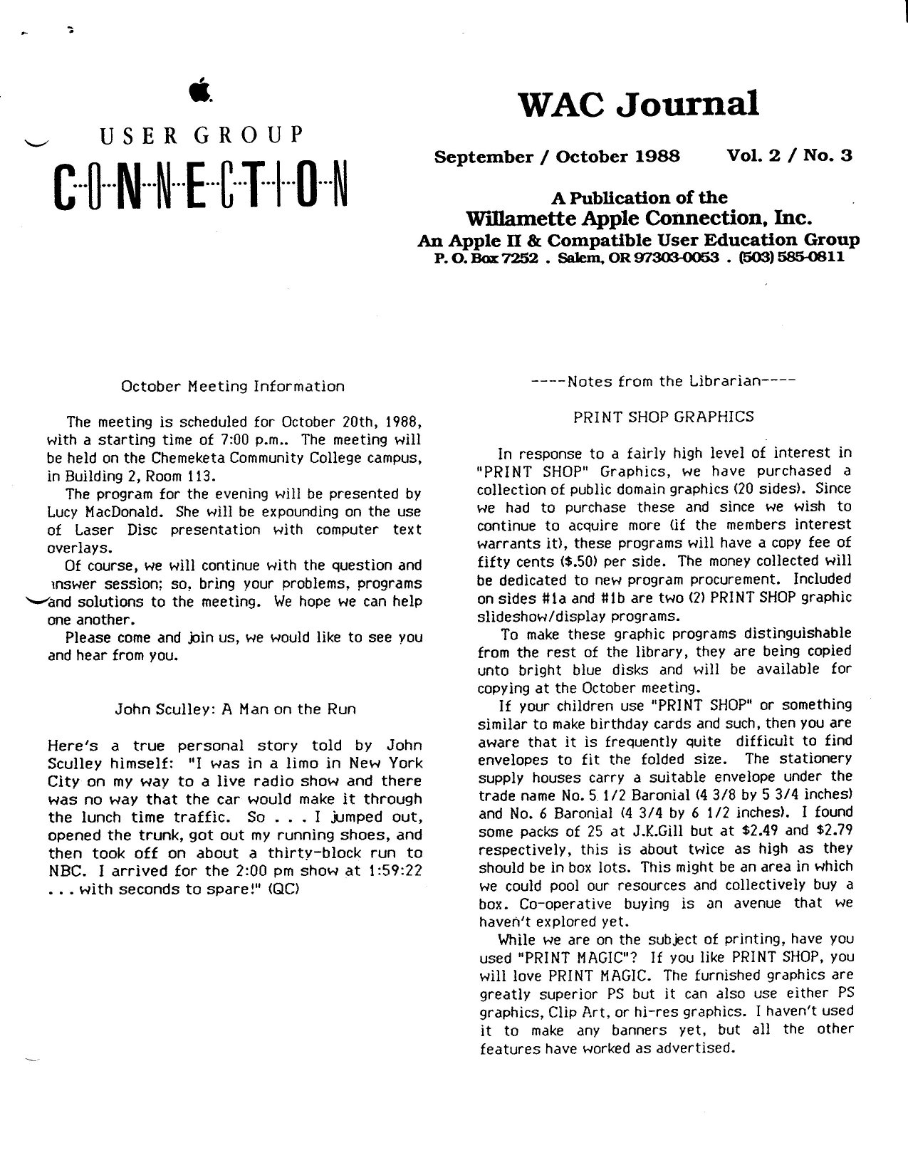 Willamette Apple Connection Vol2No3