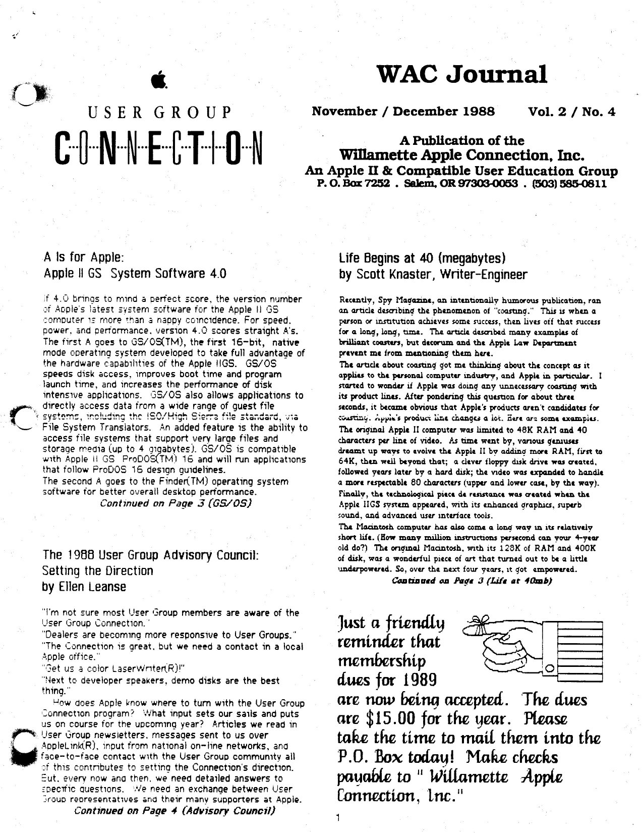Willamette Apple Connection Vol2No4