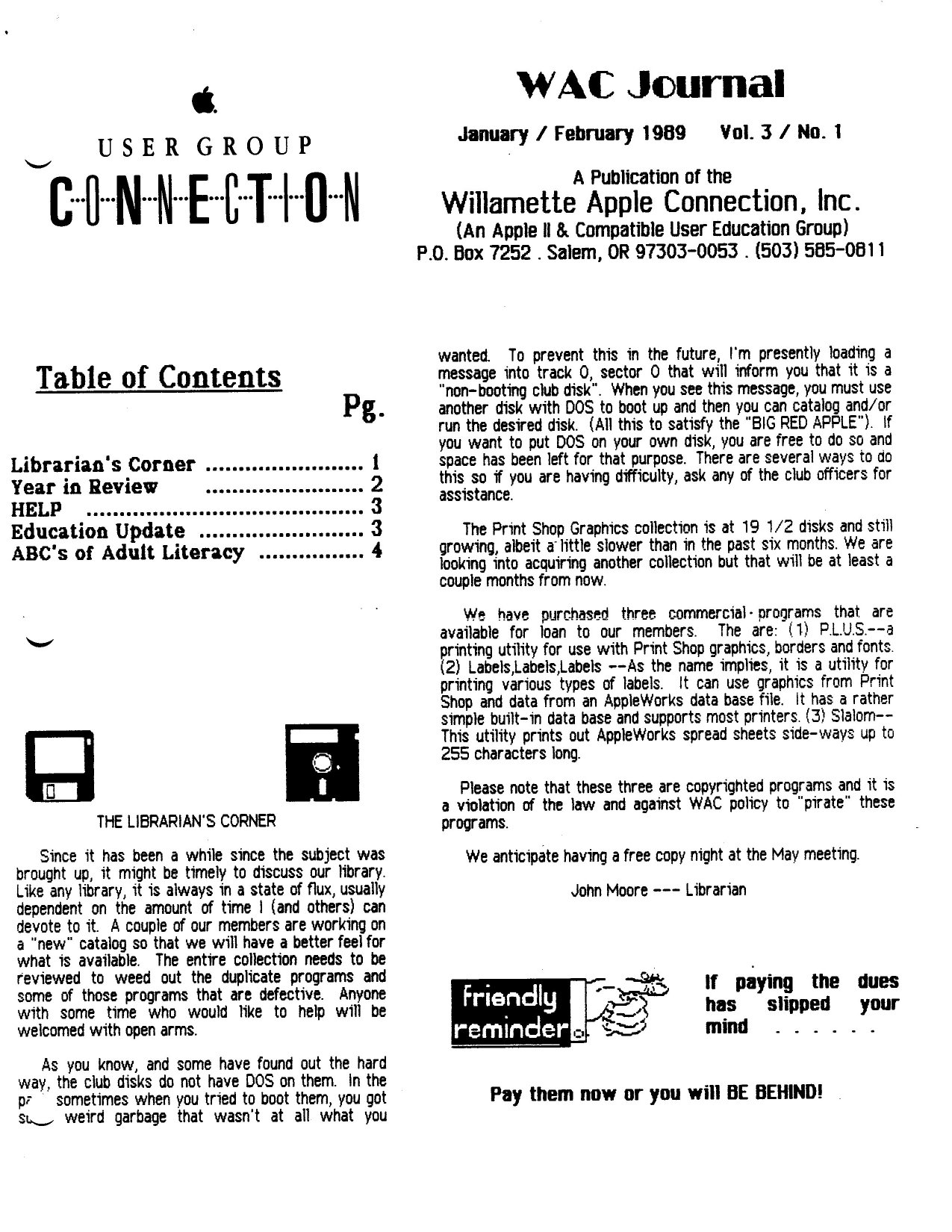 Willamette Apple Connection Vol3No1