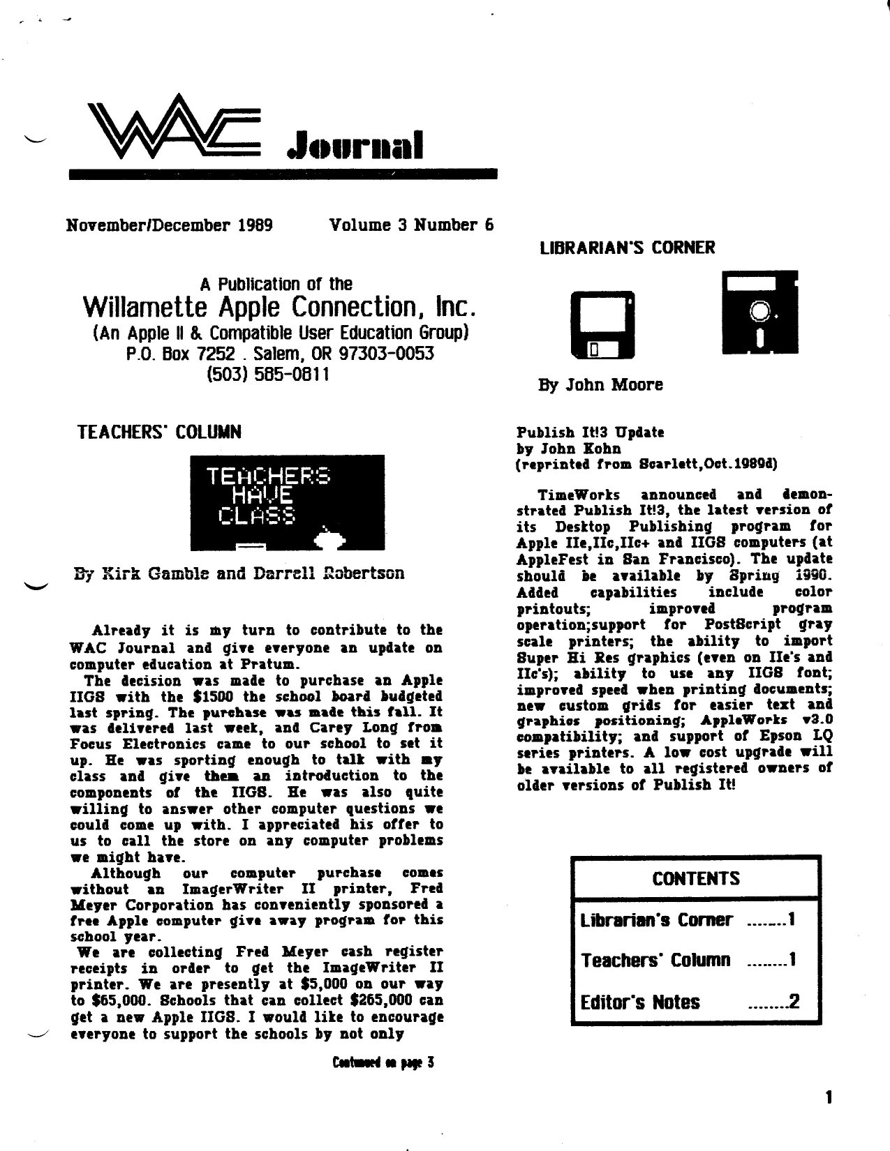 Willamette Apple Connection Vol3No6