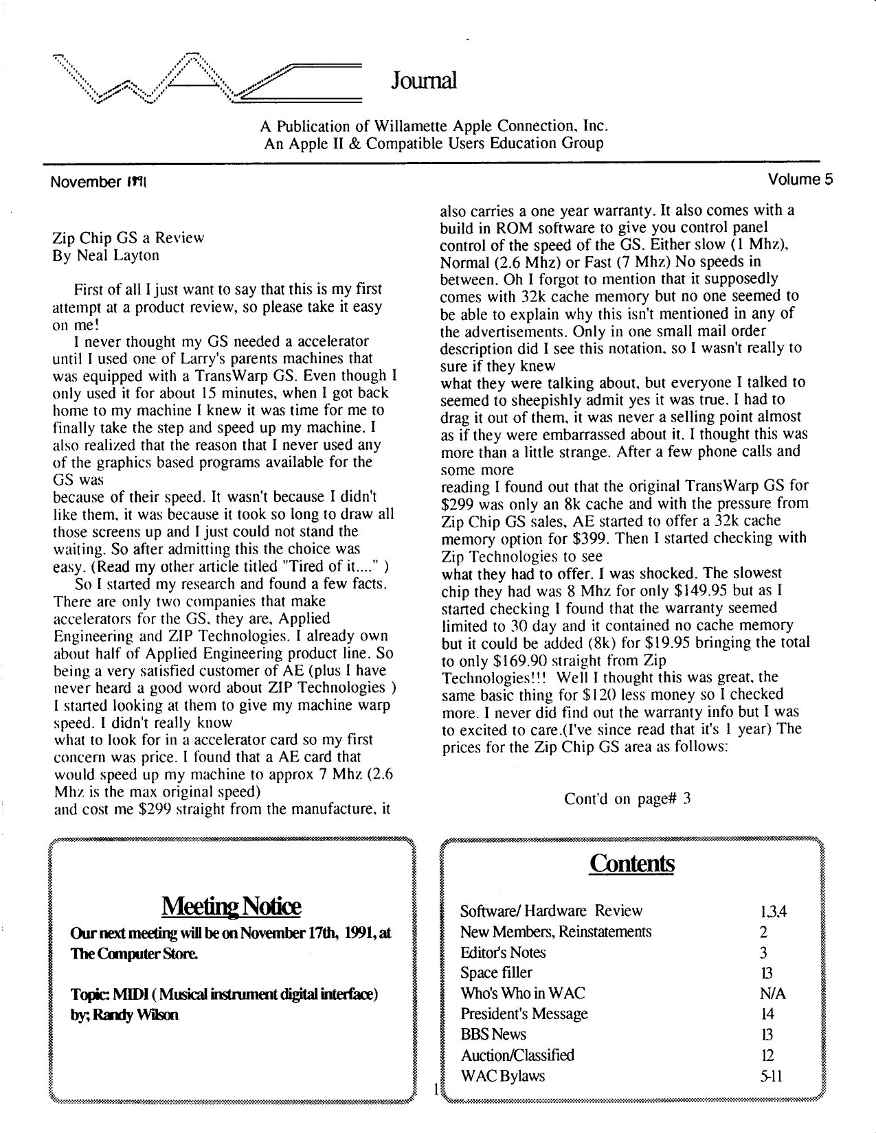 Willamette Apple Connection Vol5No7