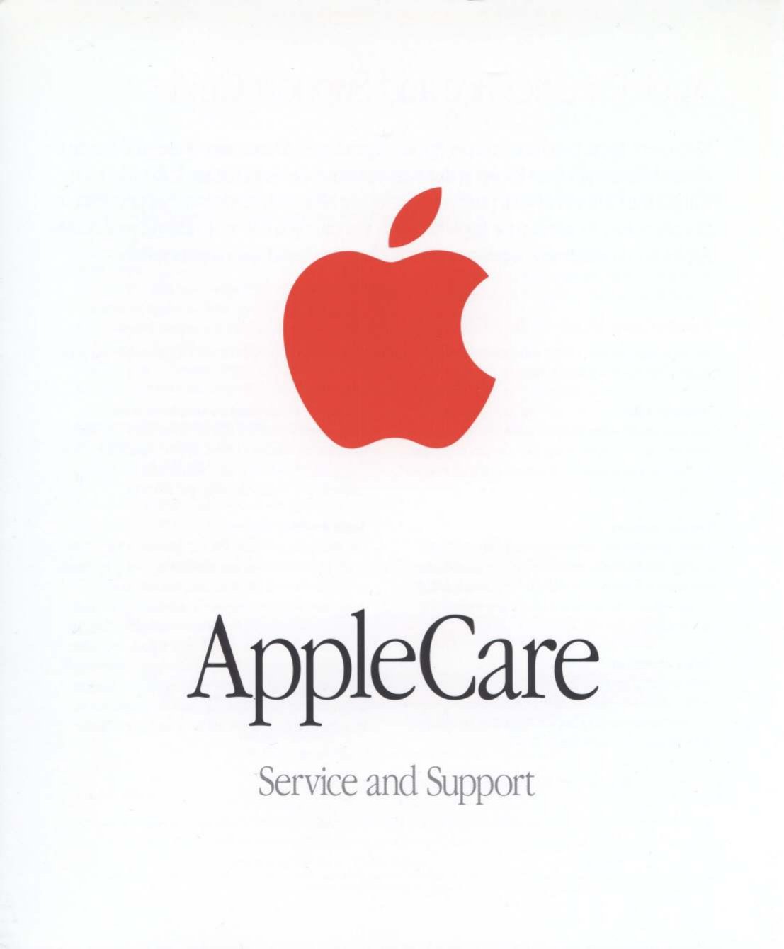 AppleCare Service and Support Z033 1768 A ebook
