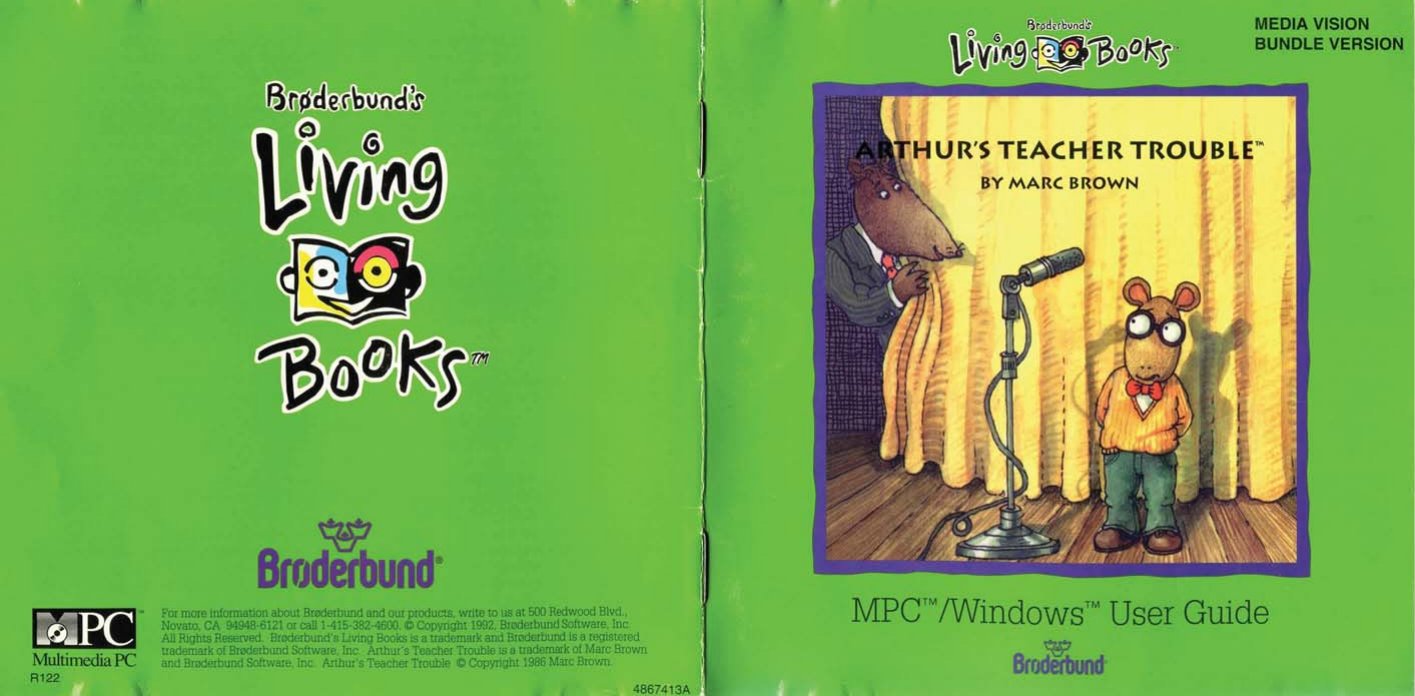 Arthur Teacher booklet