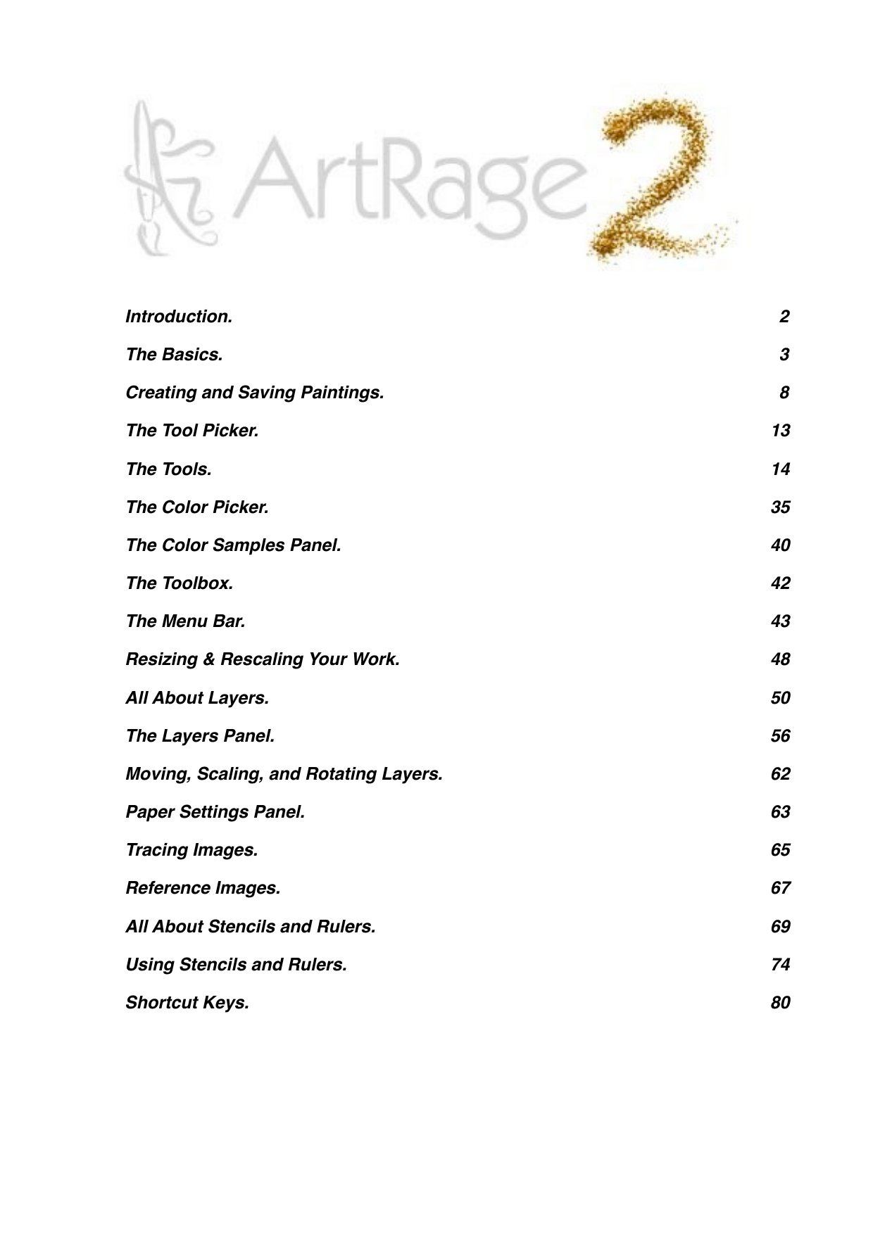 ArtRage 2.5 Manual