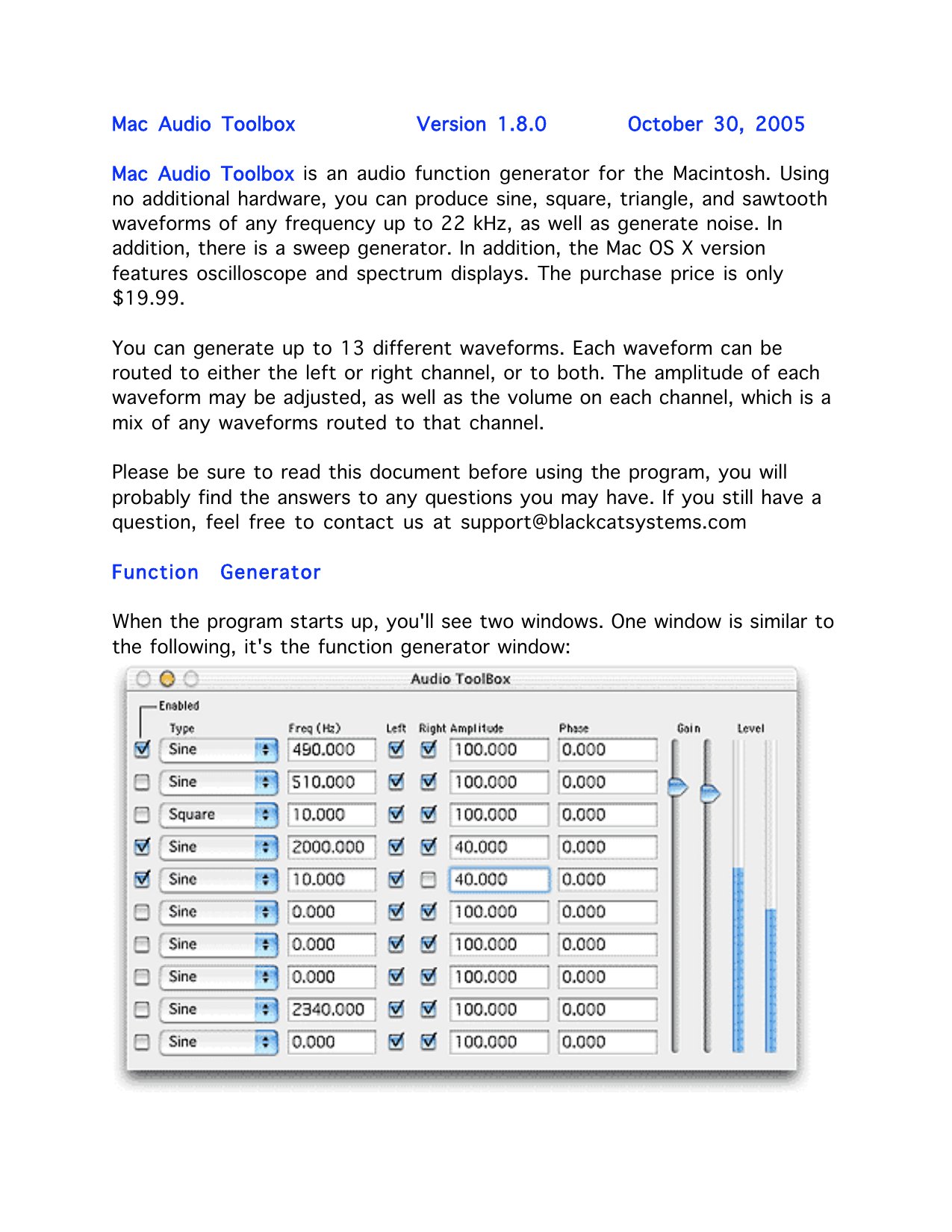 Audio ToolBox Docs