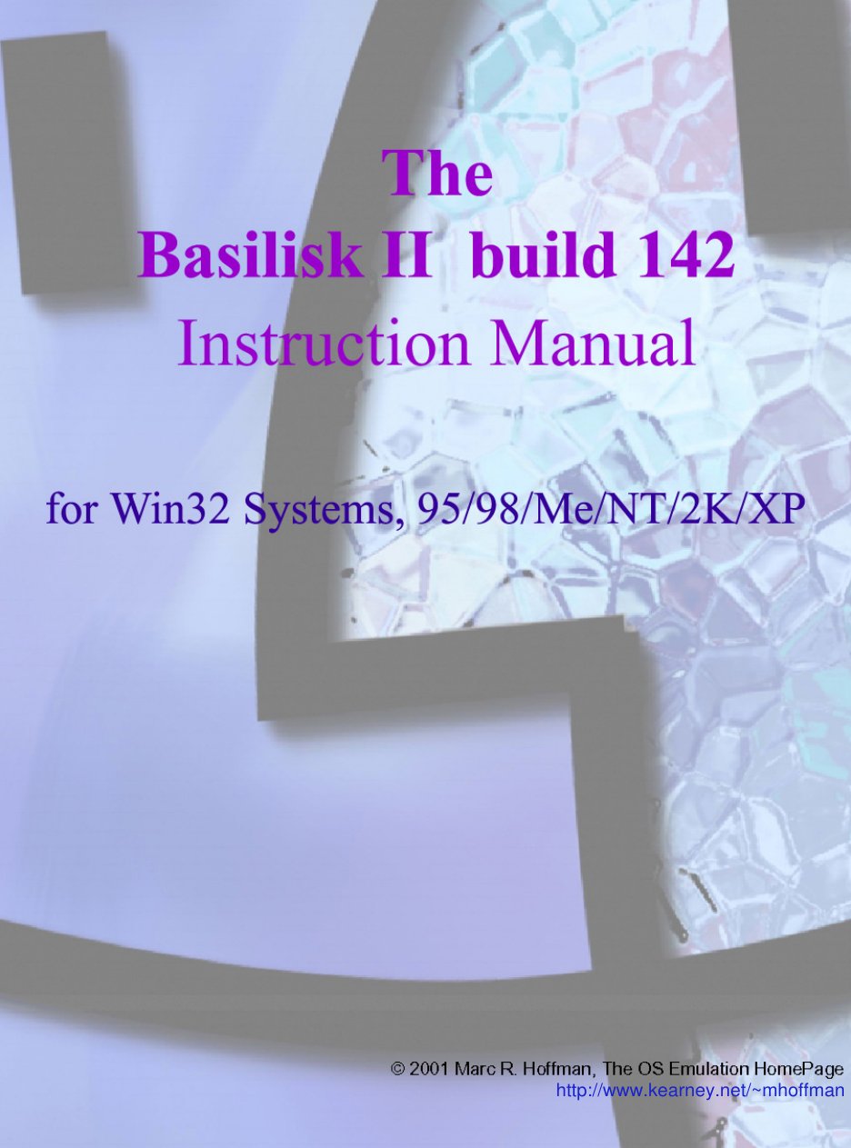 Basilisk II b142 instruction manual