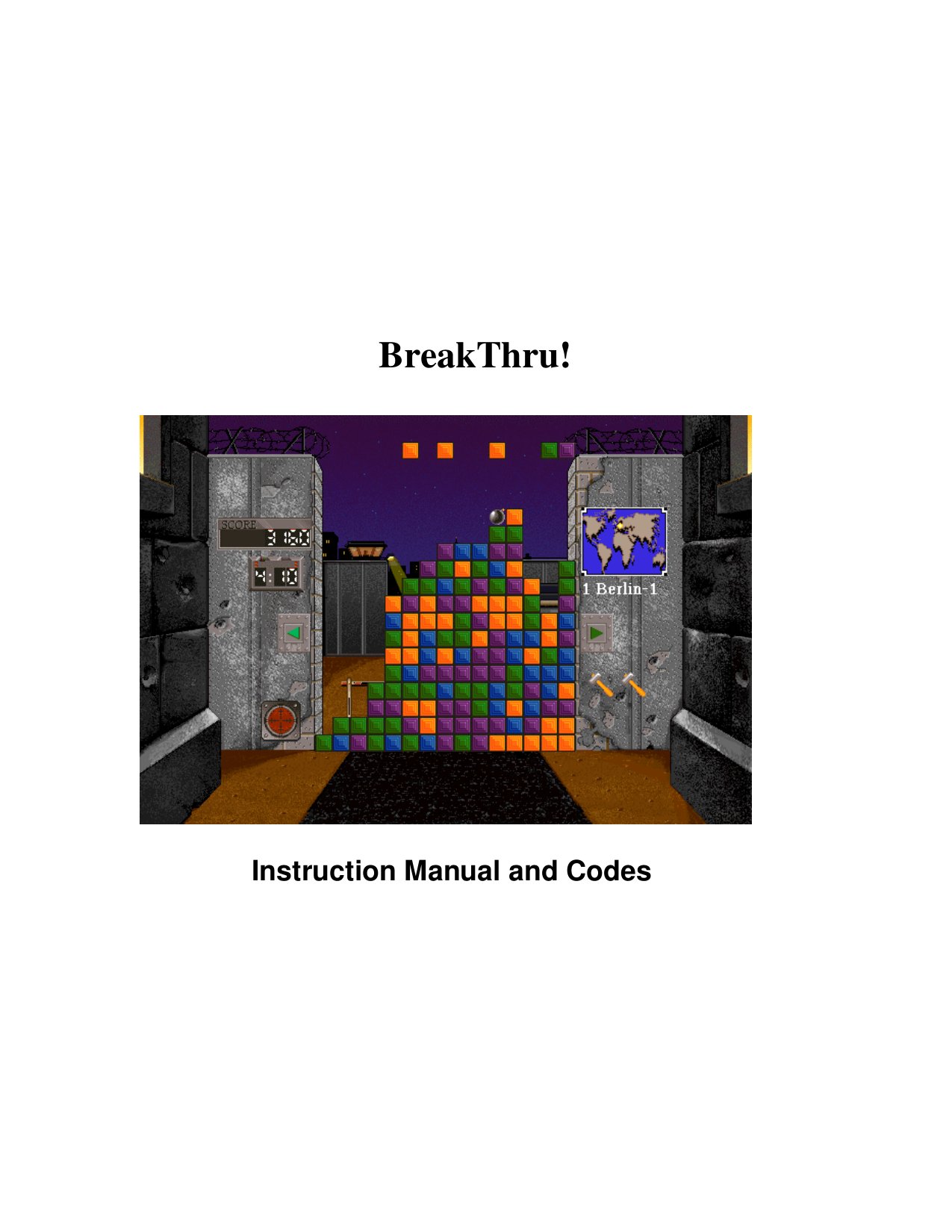 BreakThru manual