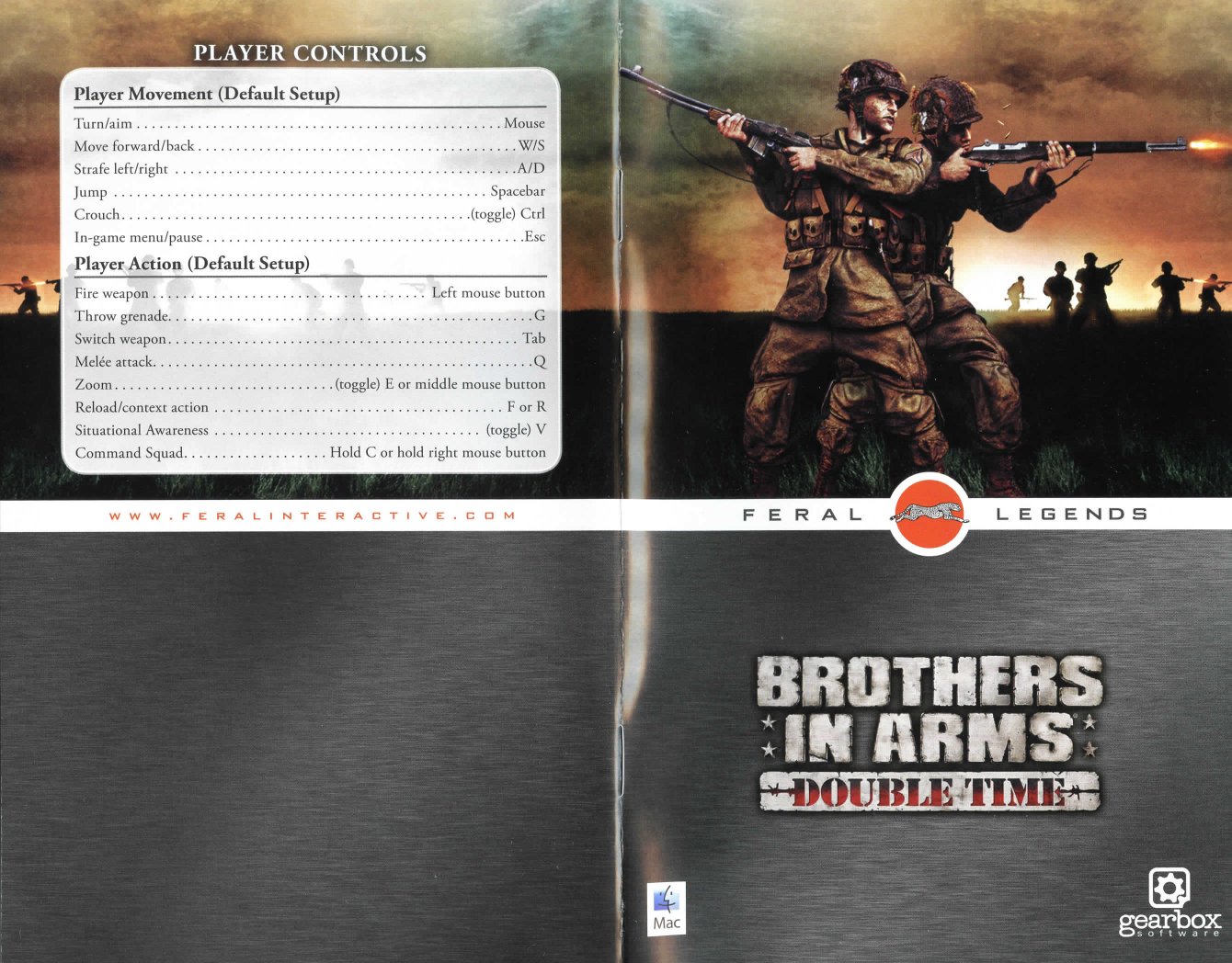 Brothers in Arms manual