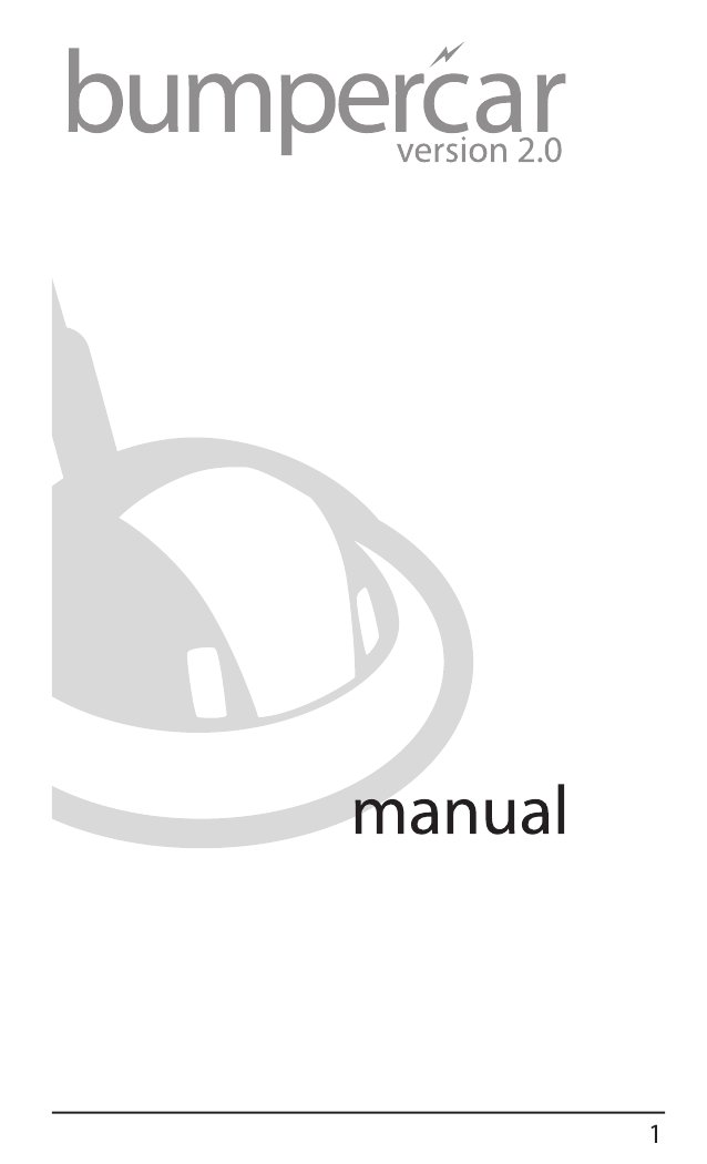 BumperCar 2 Manual for Tiger English