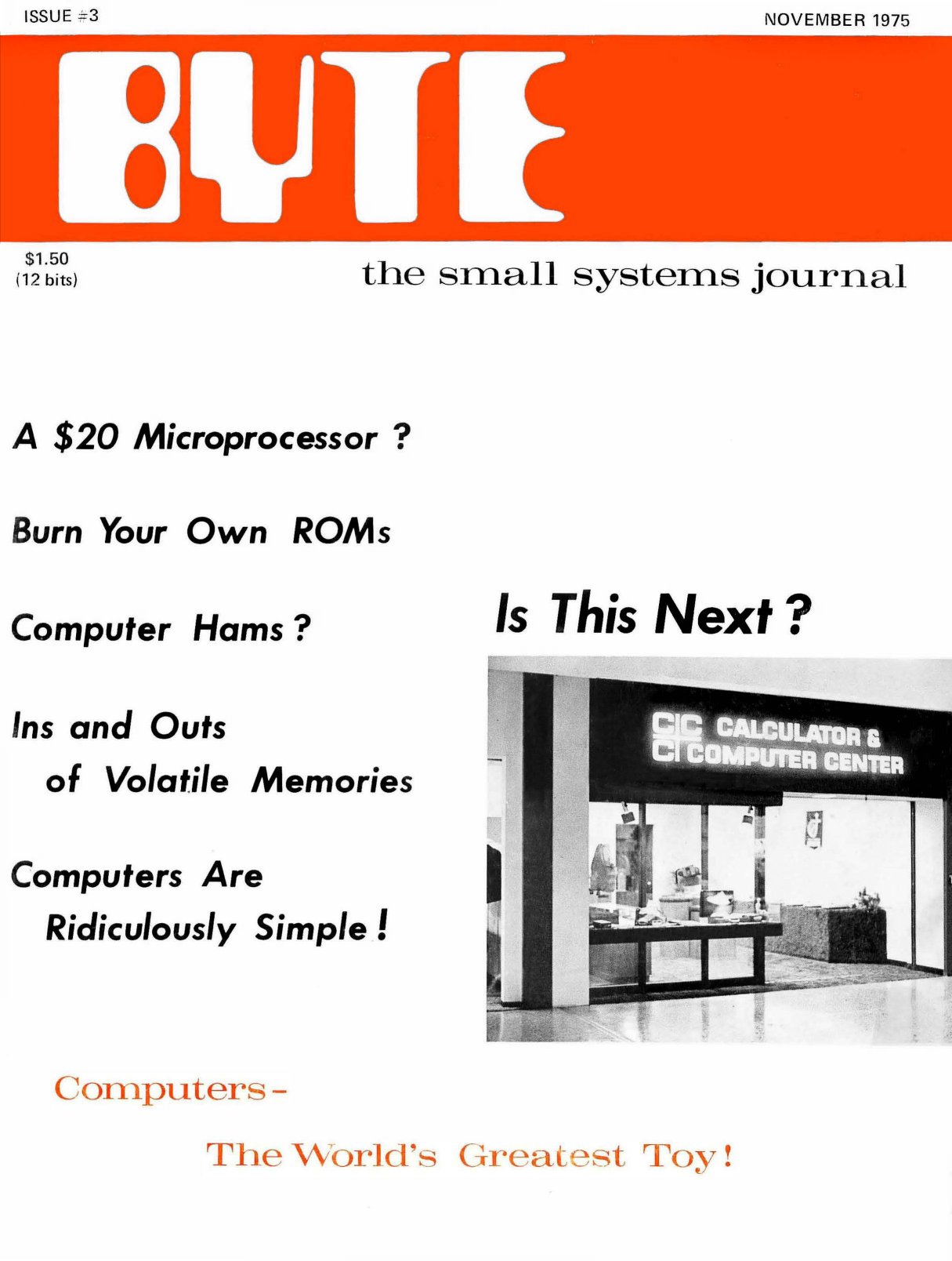 197511 Byte Magazine Vol 00 03 Is This Next