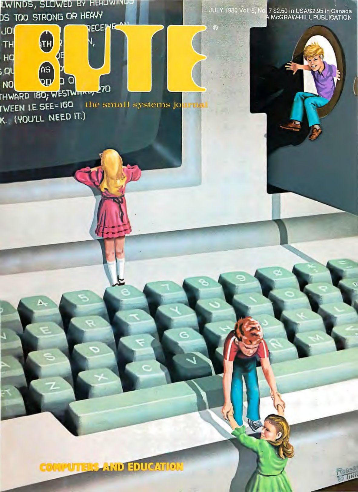 198007 Byte Magazine Vol 05 07 Computers and Education