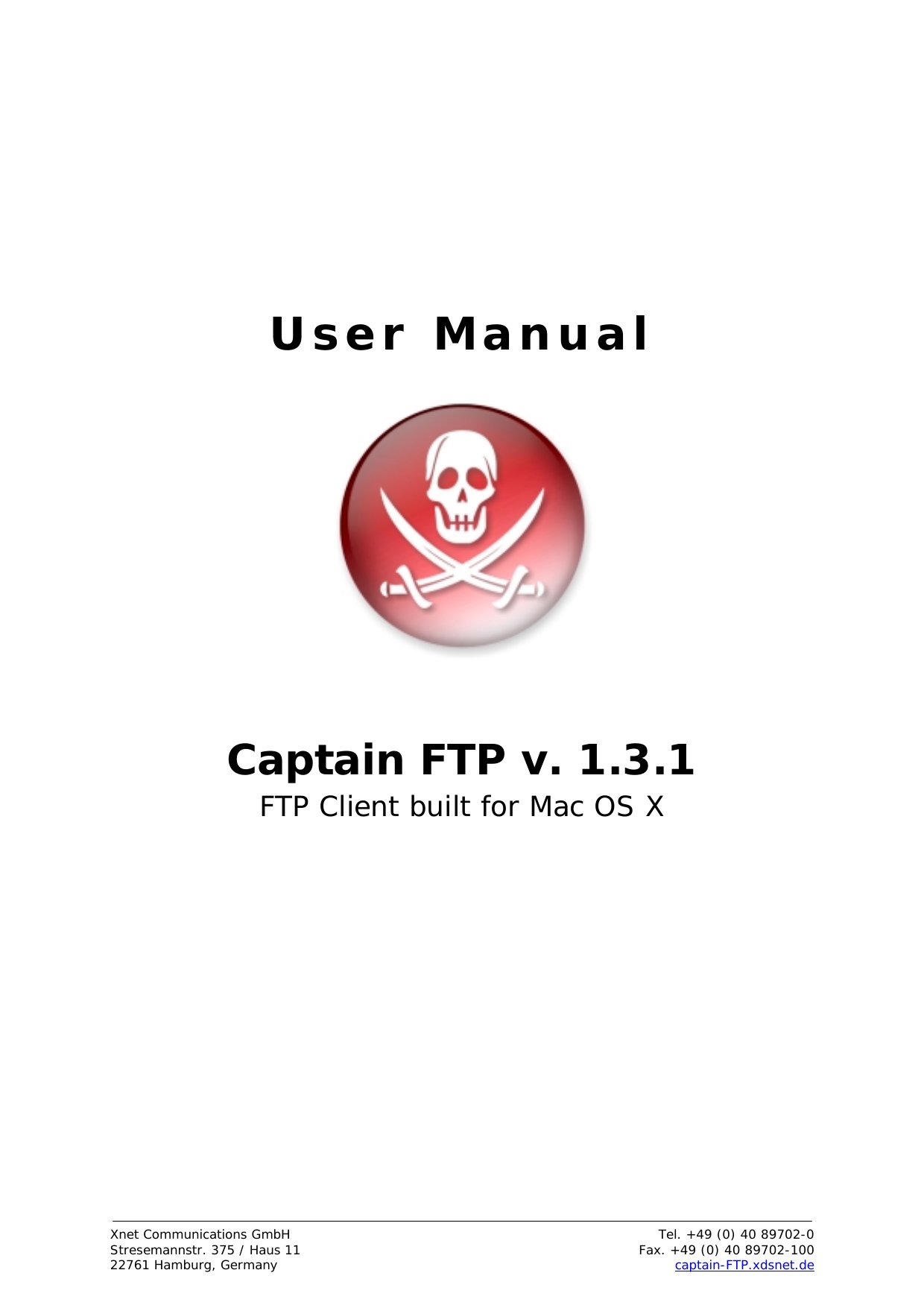 Captain FTP 1.3.1 Manual