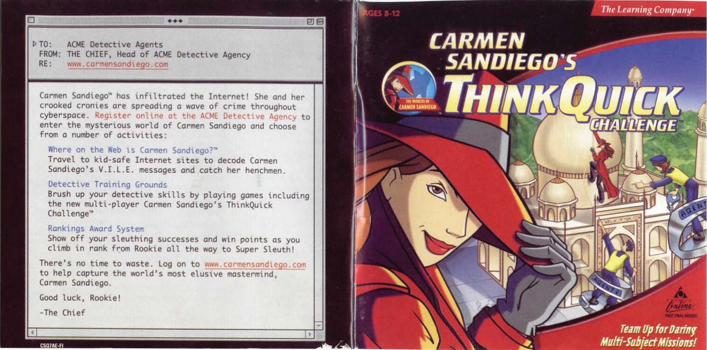 Carmen ThinkQuick manual