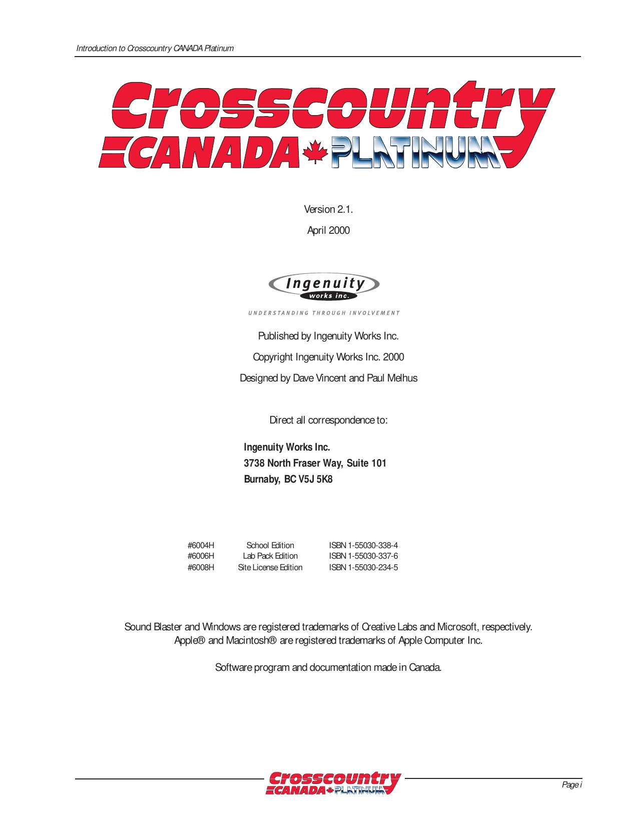 CCANP Manual