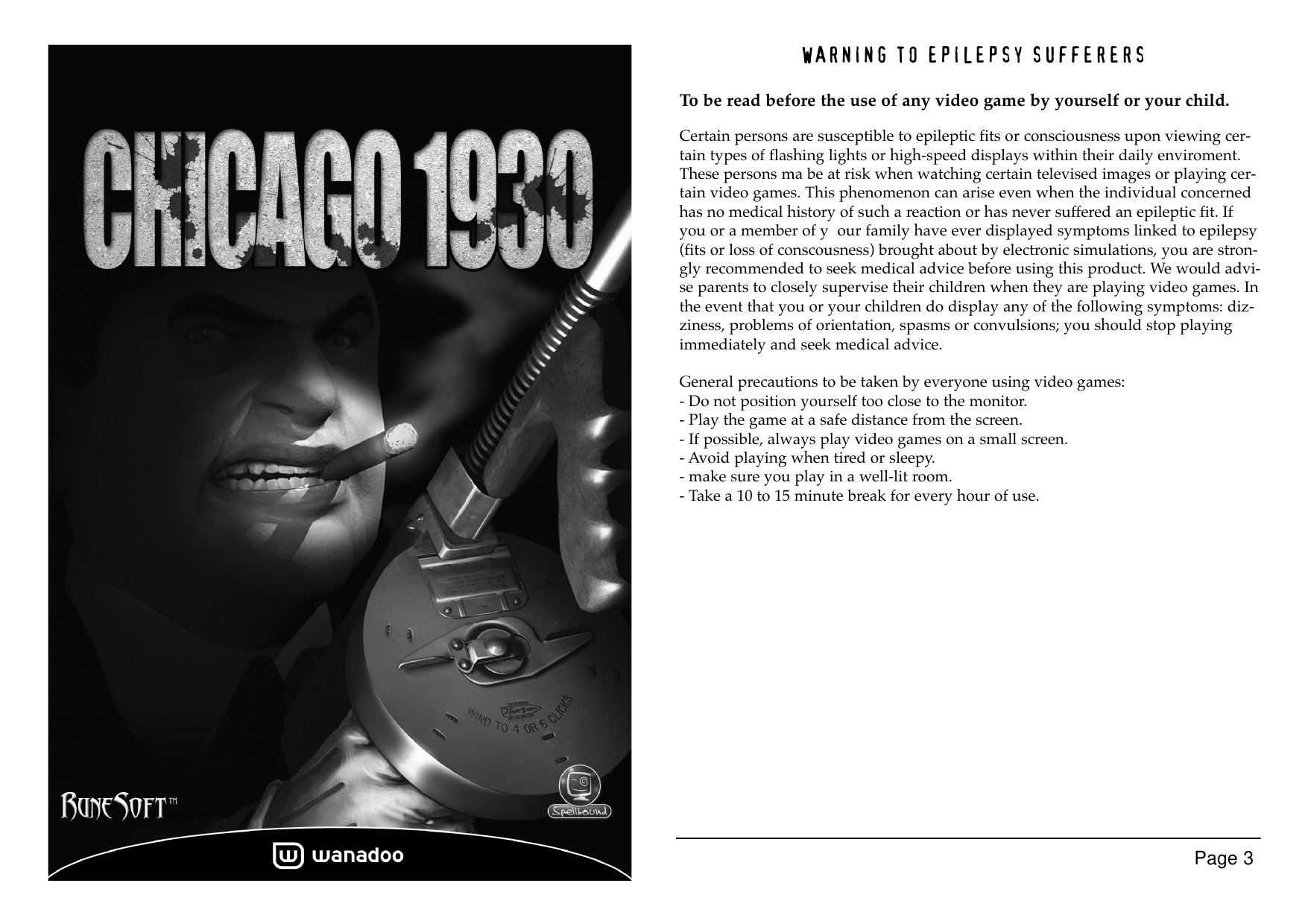Chicago 1930 Manual