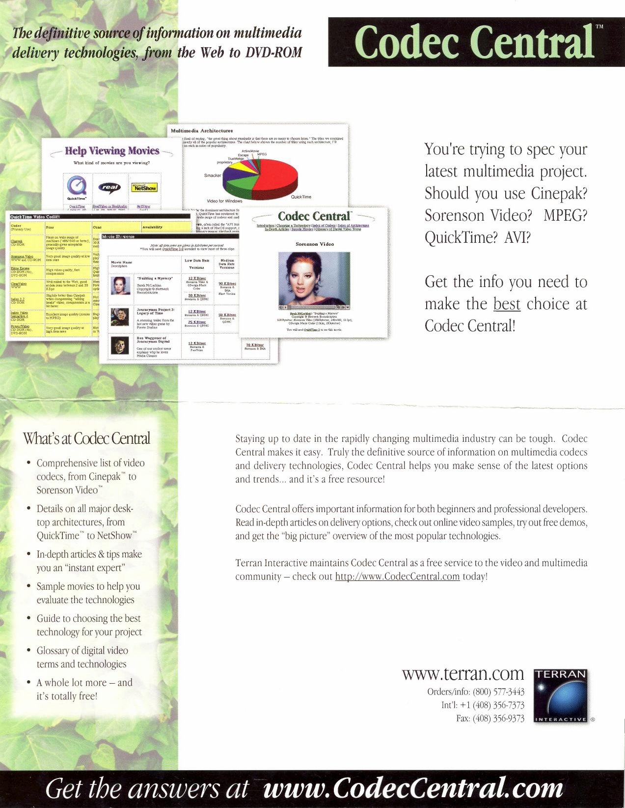 Codec Central Brochure