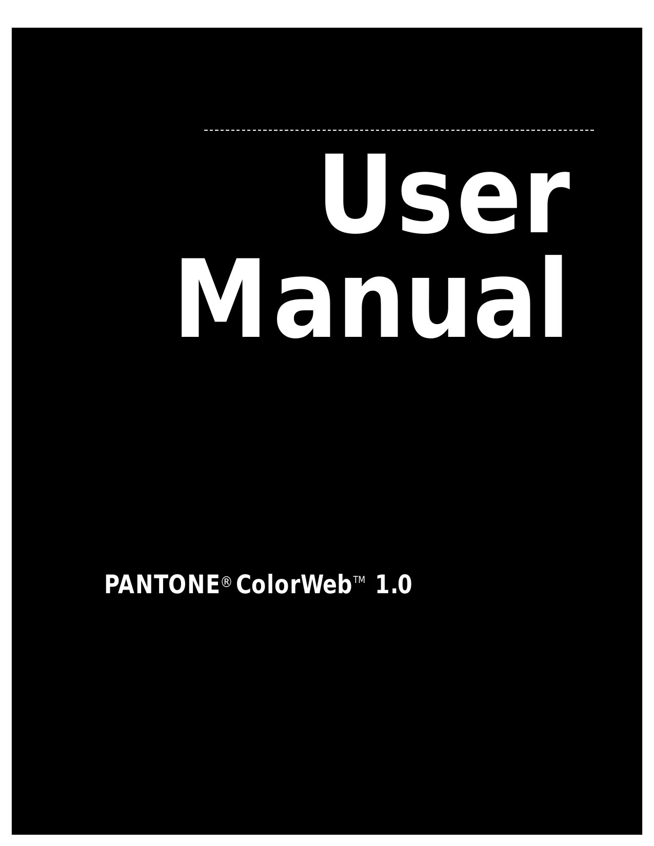 ColorWebtm User Manual
