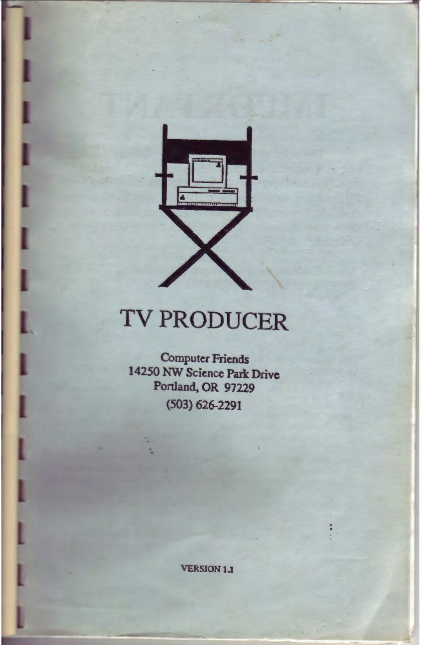 ComputerFriends TVProducer V1.1