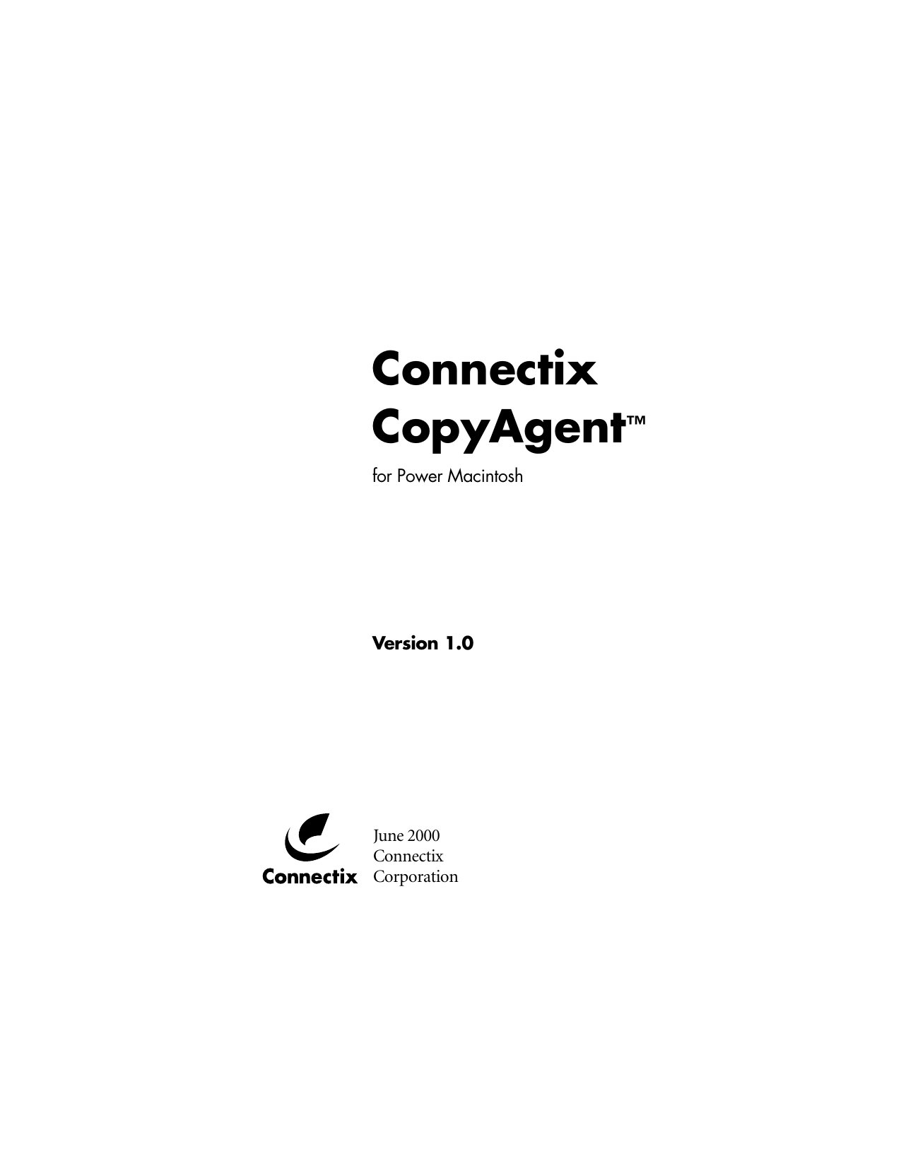 CopyAgenttm Manual