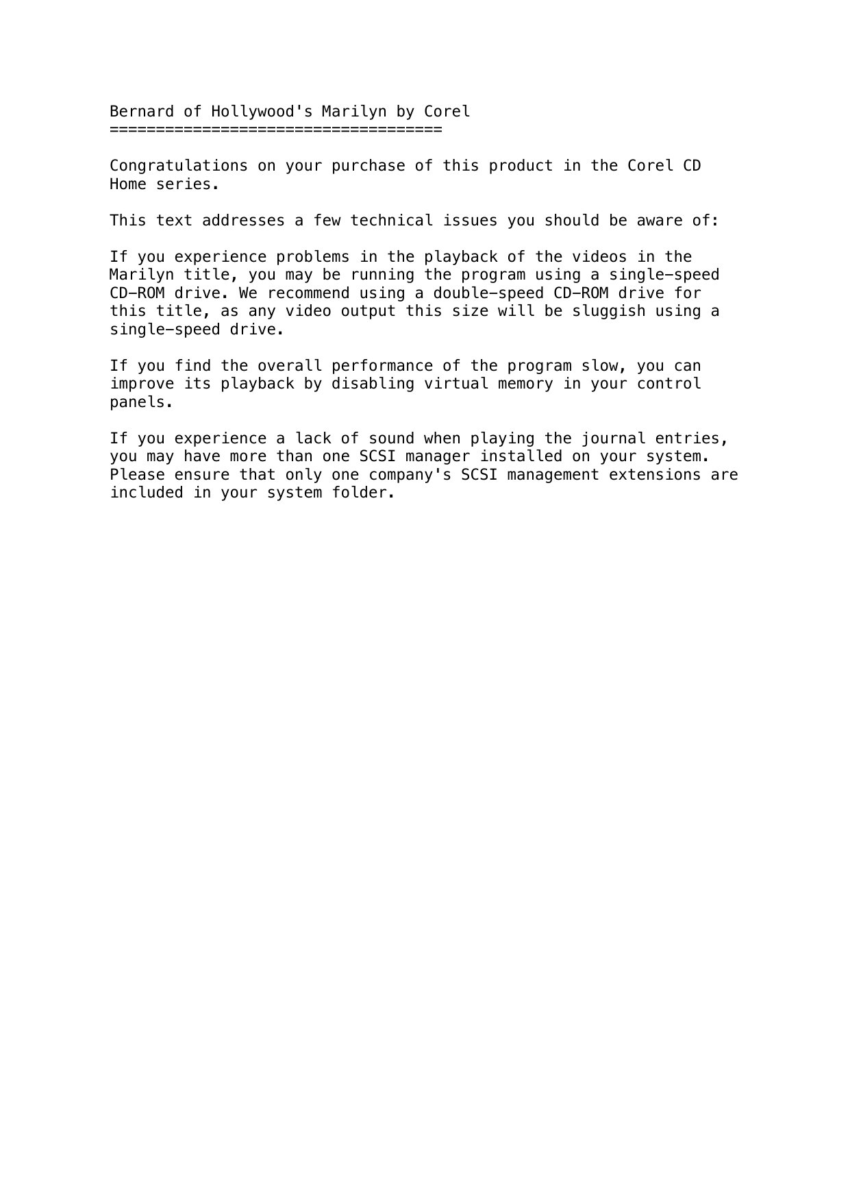 CorelMarilynReadme