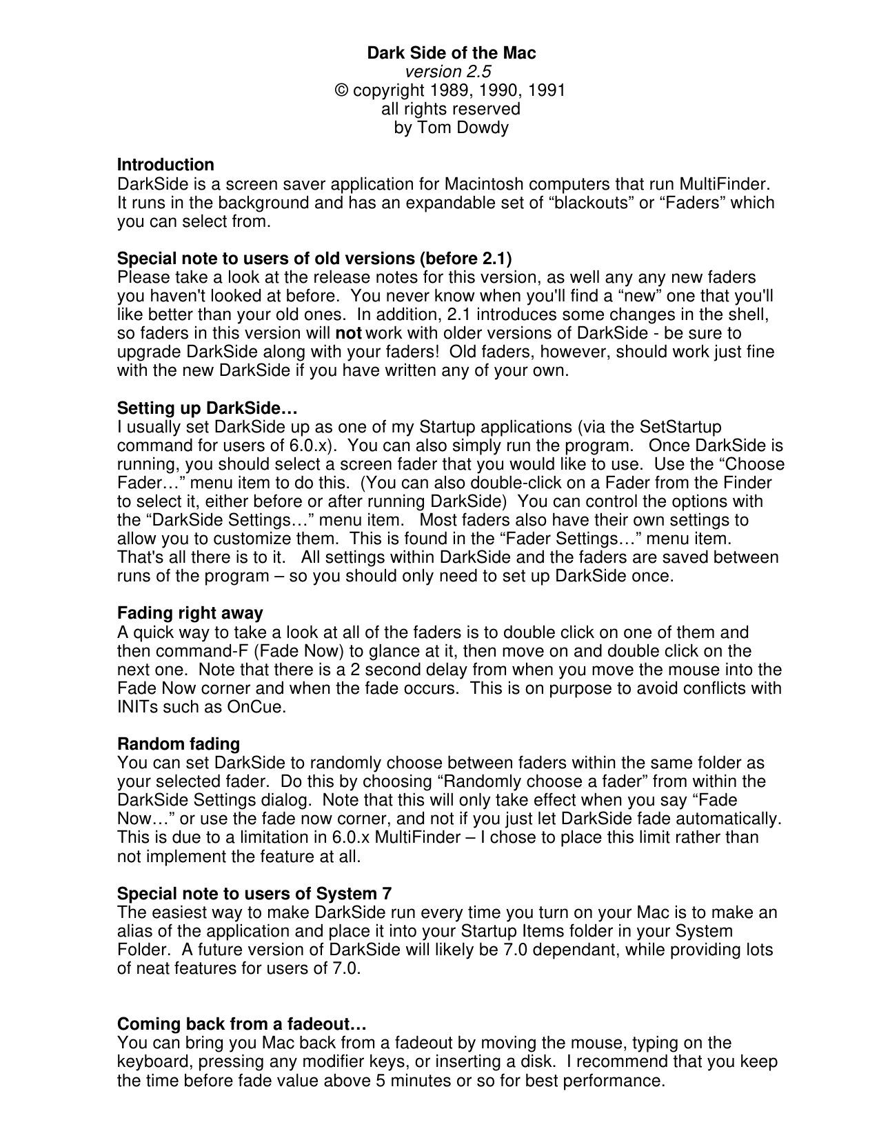 DarkSide 2.5 Documentation