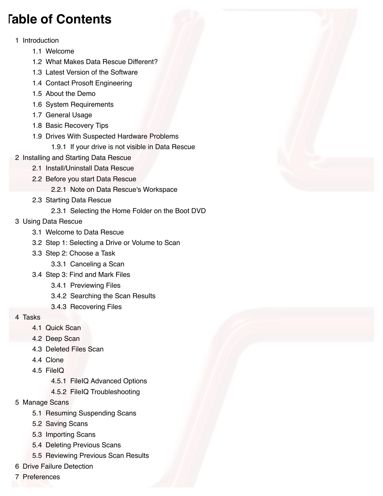 Data Rescue 3 User Guide