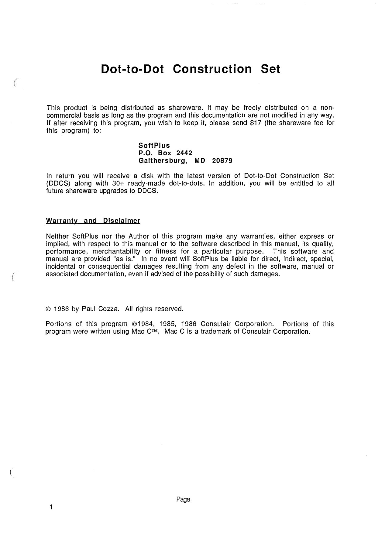 DDCS manual