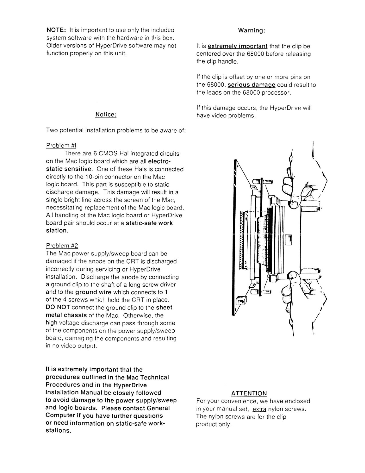 Dealer Install Manual