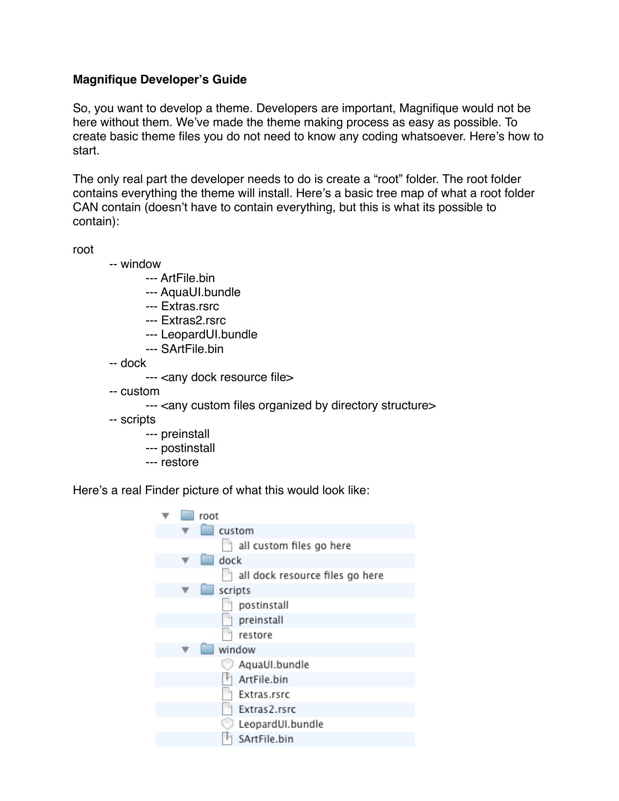 Developers Guide