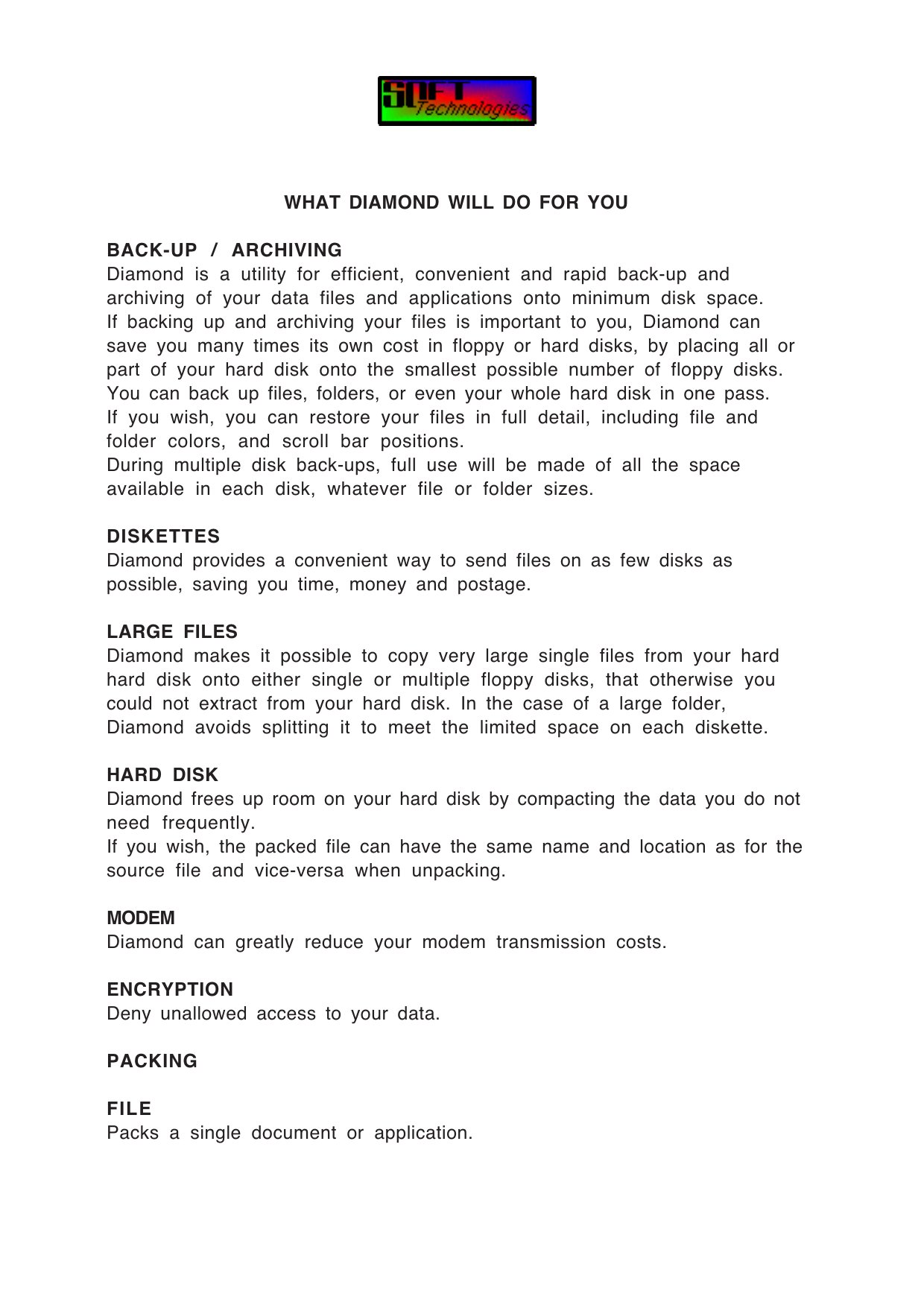 Diamond Help