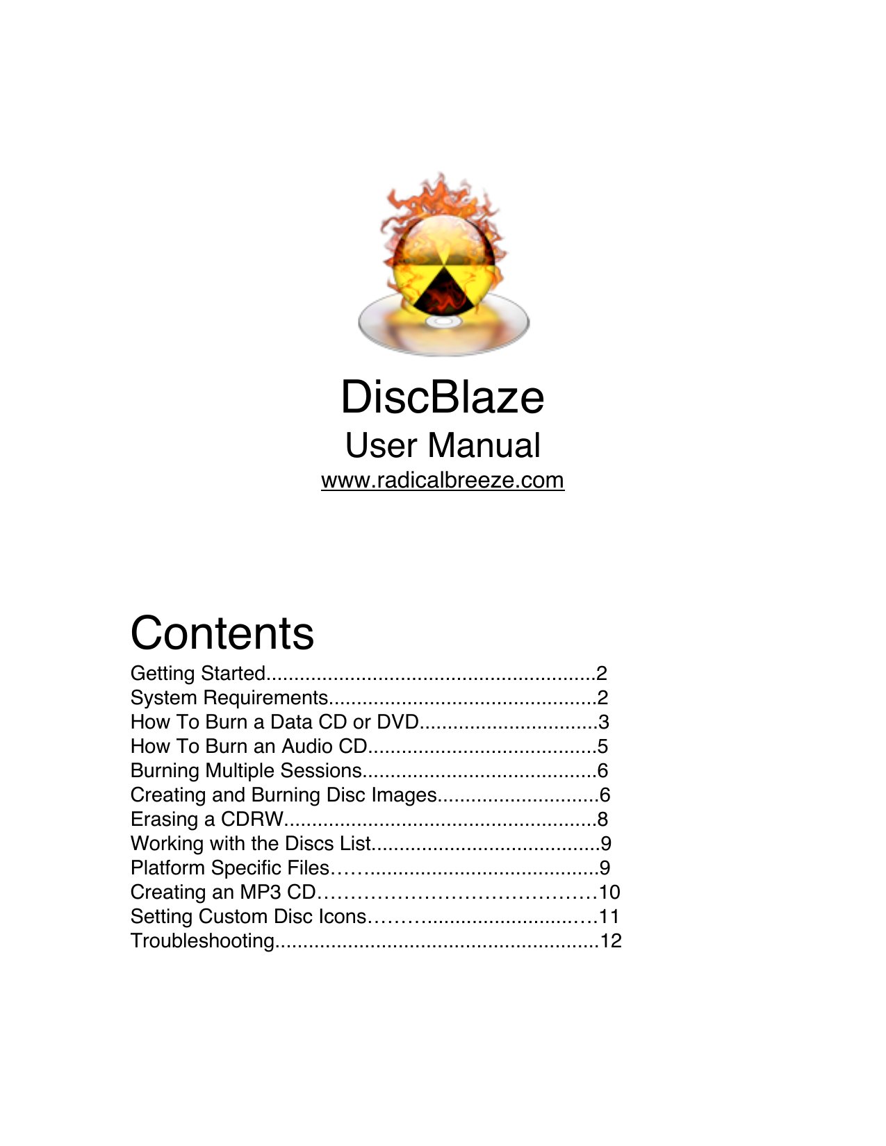 DiscBlazeManual