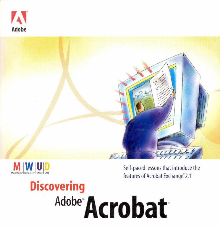 Discovering Adobe Acrobat