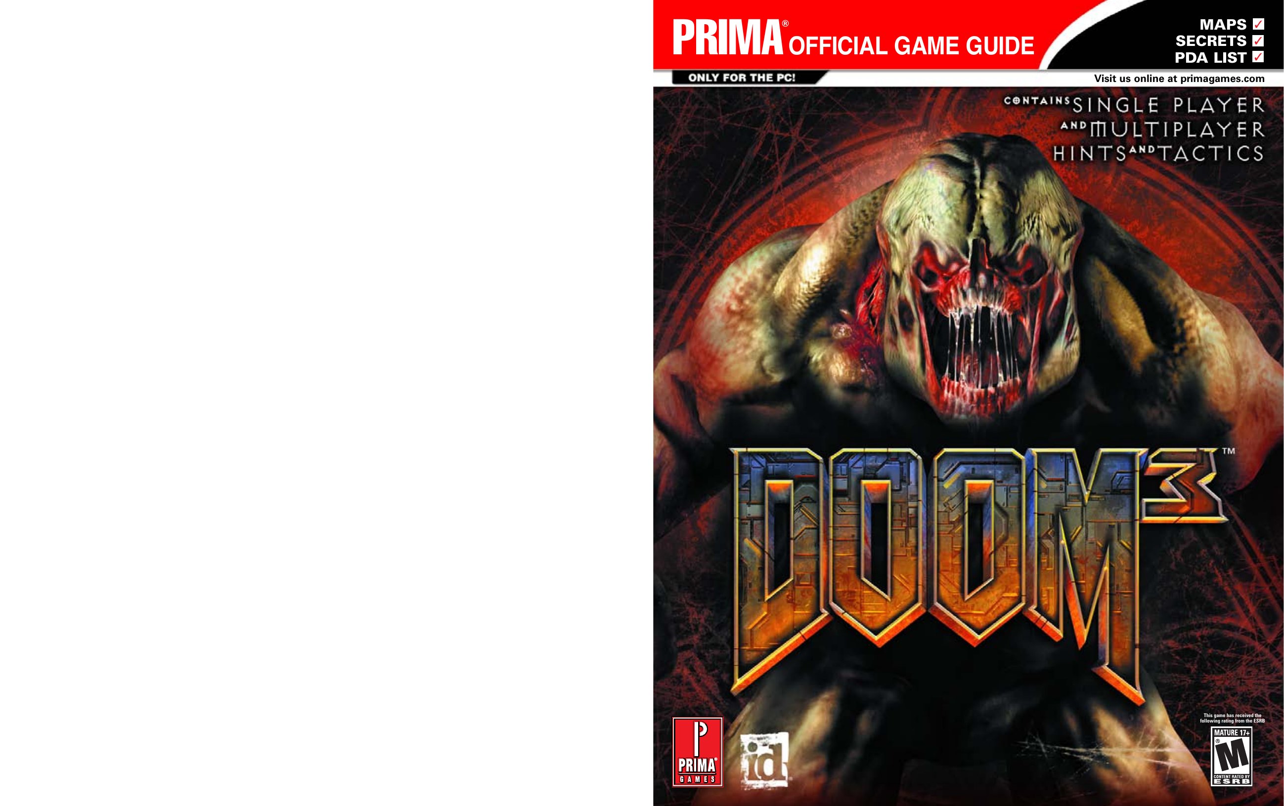 Doom 3 game guide