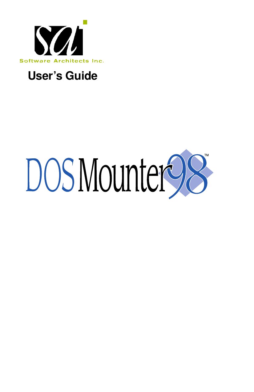 DOS Mntr 98 manual