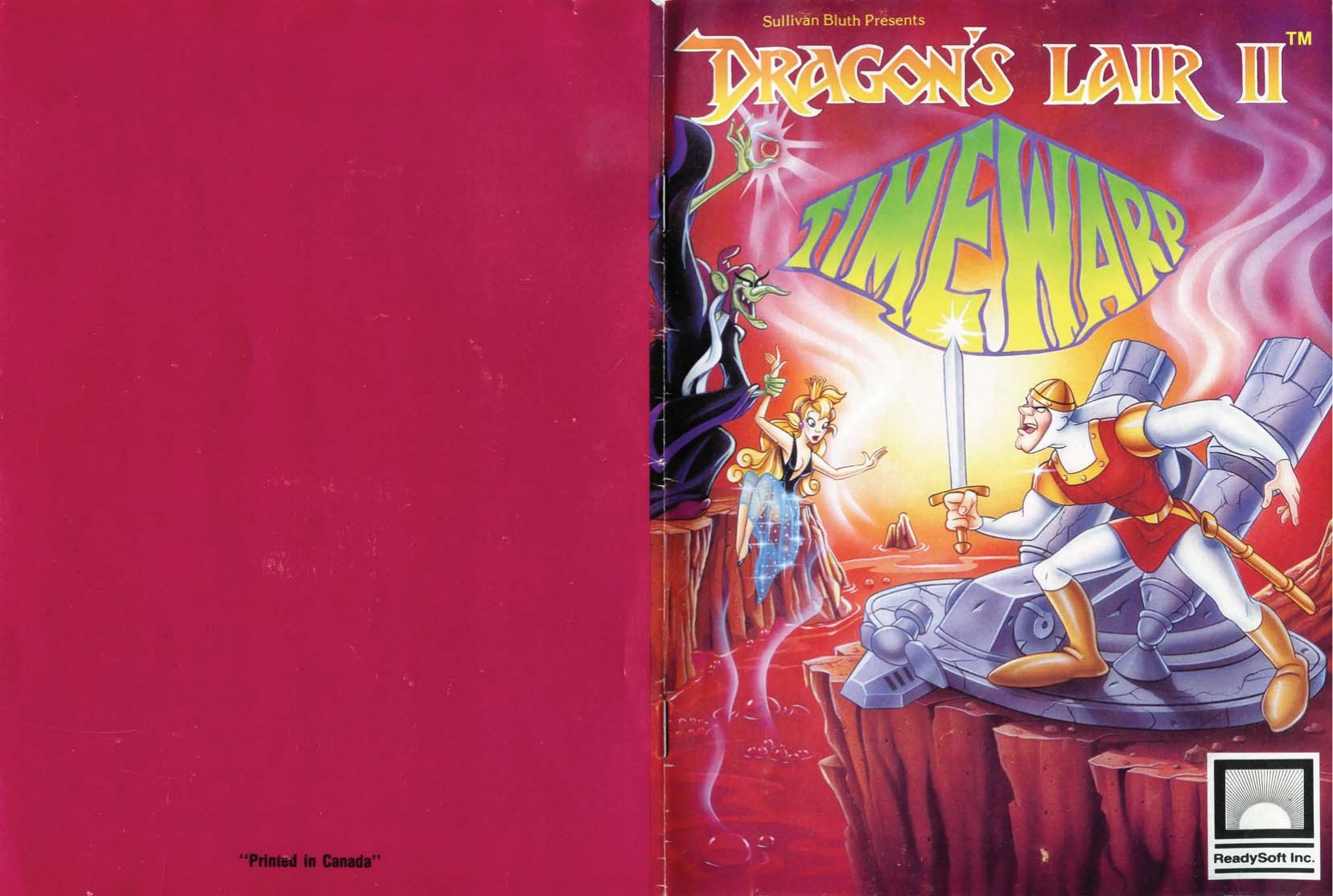 Dragons Lair II Manual